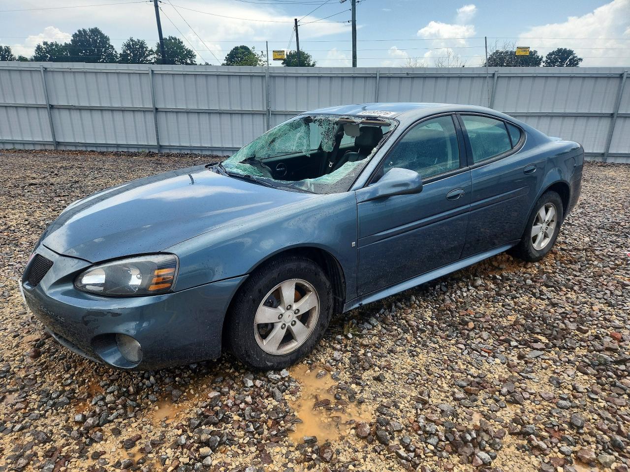 2006 Pontiac Grand Prix Blue vin: 2G2WP552561301992
