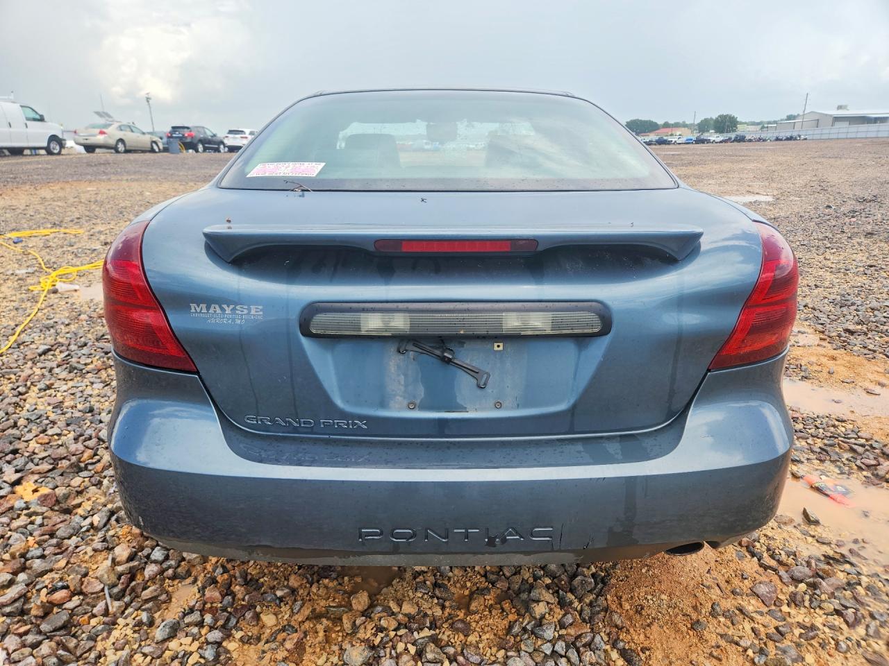 2006 Pontiac Grand Prix Blue vin: 2G2WP552561301992