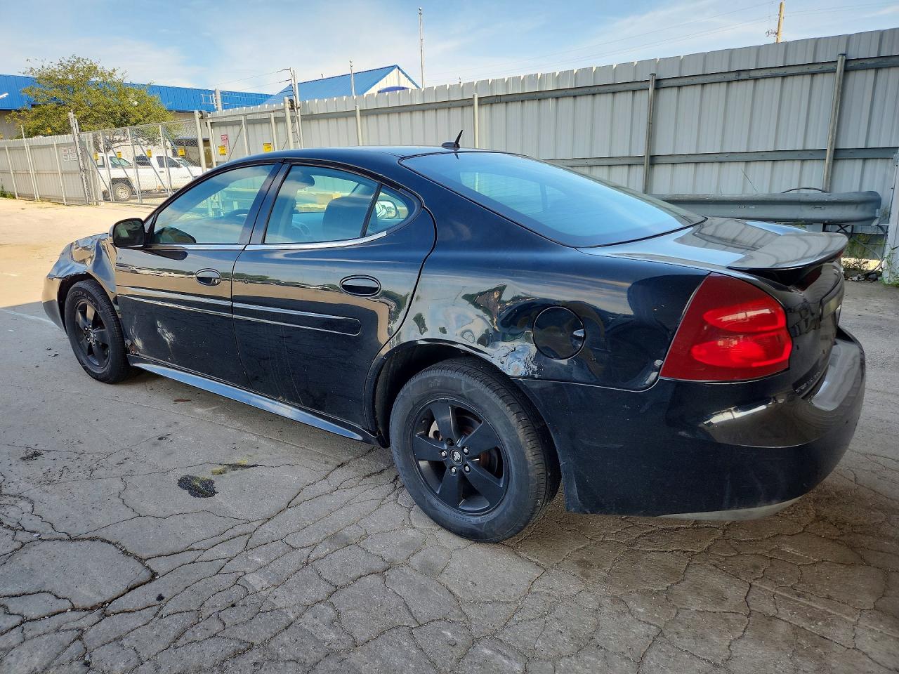 2007 Pontiac Grand Prix Se Black vin: 2G2WP552571136401