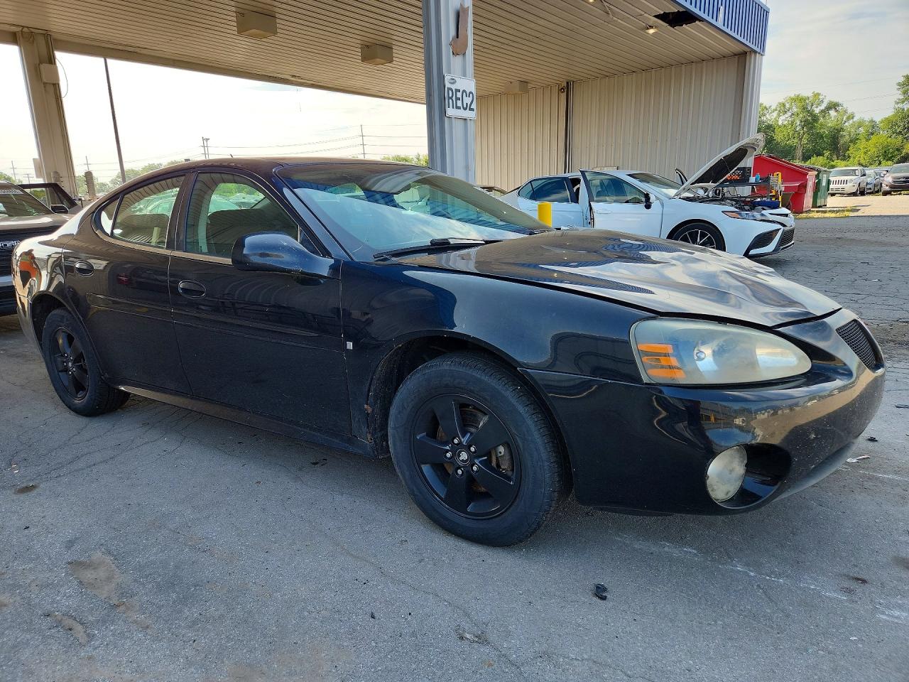 2007 Pontiac Grand Prix Se Black vin: 2G2WP552571136401