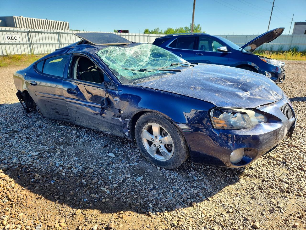 2007 Pontiac Grand Prix Blue vin: 2G2WP552571176932