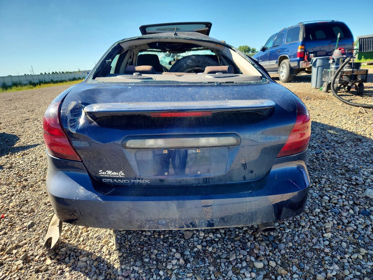 2007 Pontiac Grand Prix Blue vin: 2G2WP552571176932