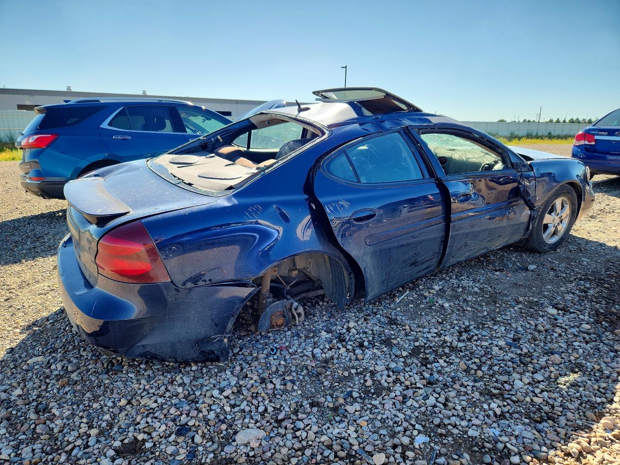 2007 Pontiac Grand Prix Blue vin: 2G2WP552571176932