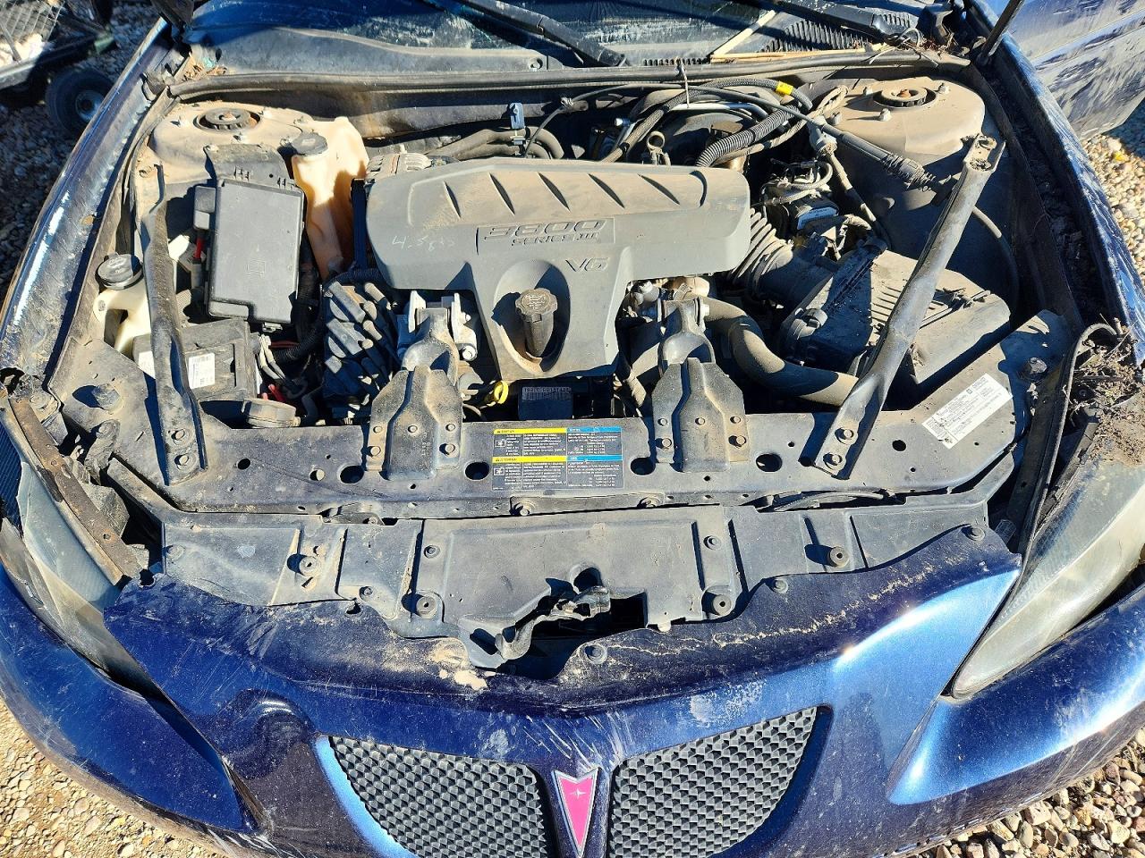 2007 Pontiac Grand Prix Blue vin: 2G2WP552571176932