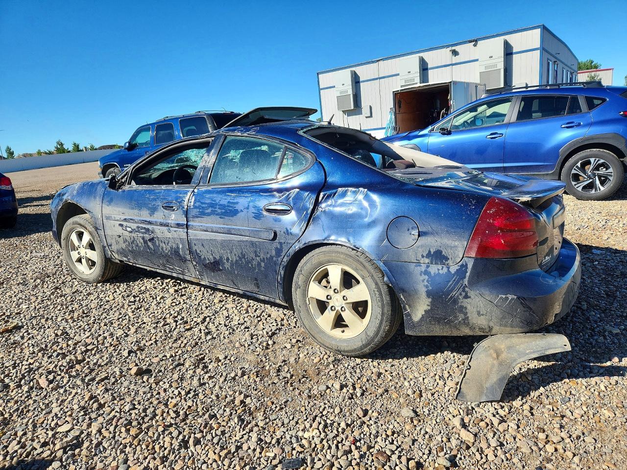 2007 Pontiac Grand Prix Blue vin: 2G2WP552571176932