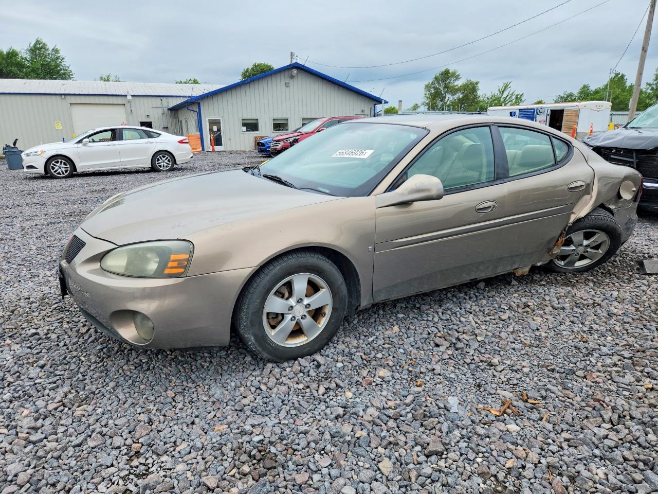 2007 Pontiac Grand Prix Brown vin: 2G2WP552571185985