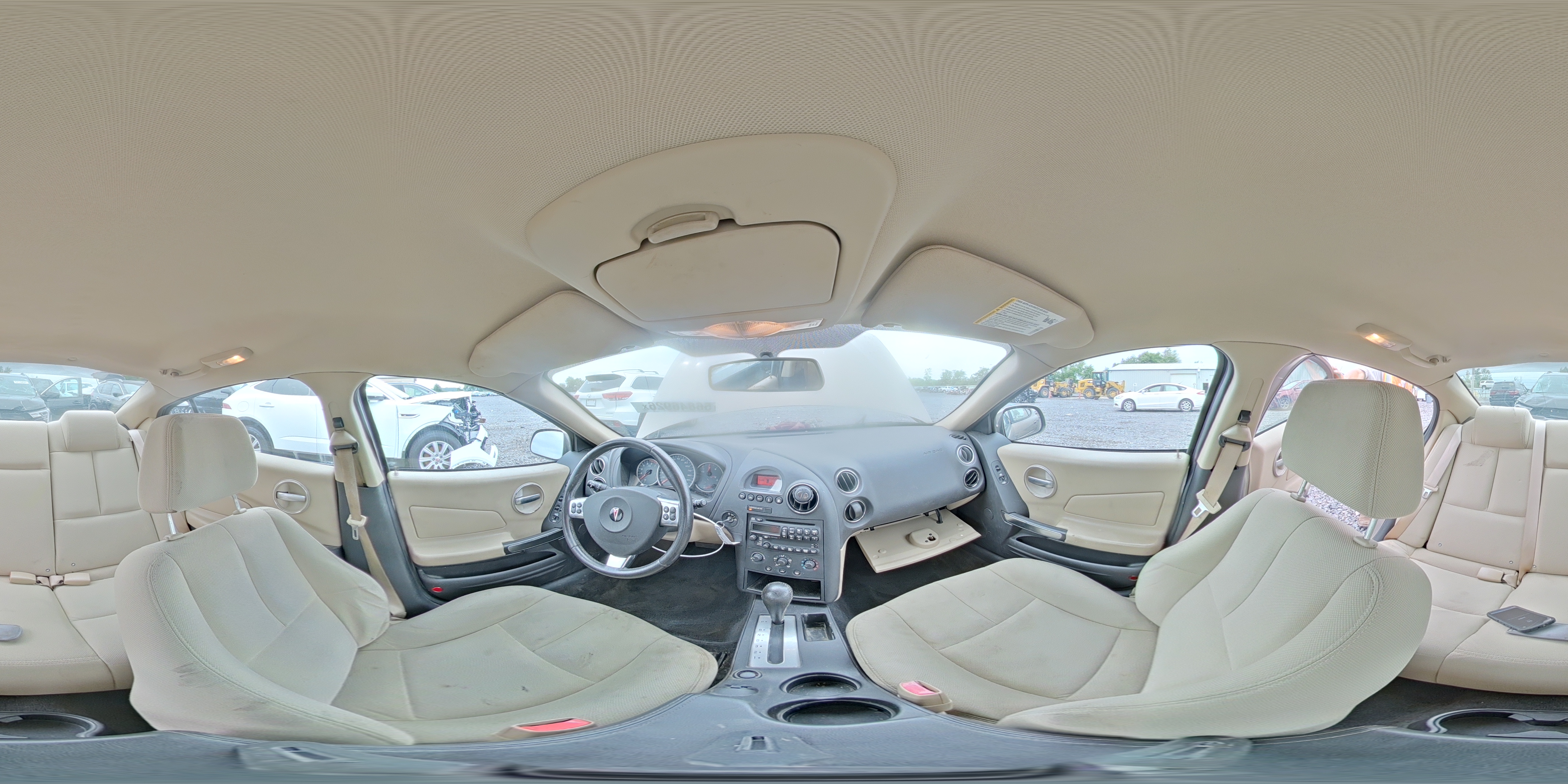2007 Pontiac Grand Prix Brown vin: 2G2WP552571185985