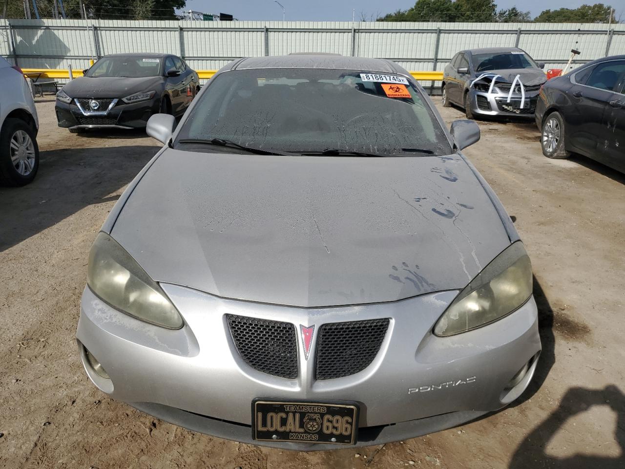 2007 Pontiac Grand Prix Silver vin: 2G2WP552571191379