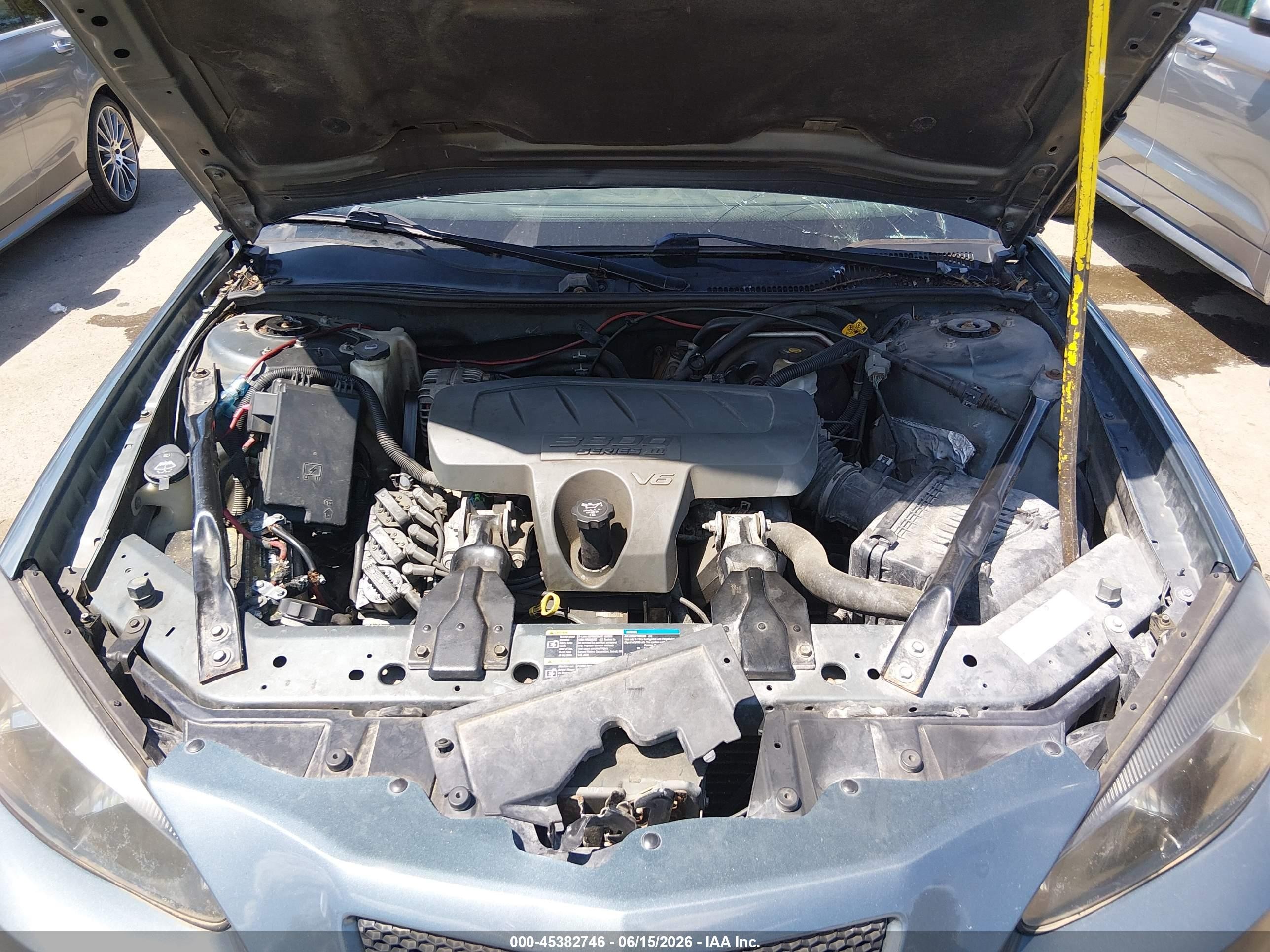2007 Pontiac Grand Prix   Teal vin: 2G2WP552571228060