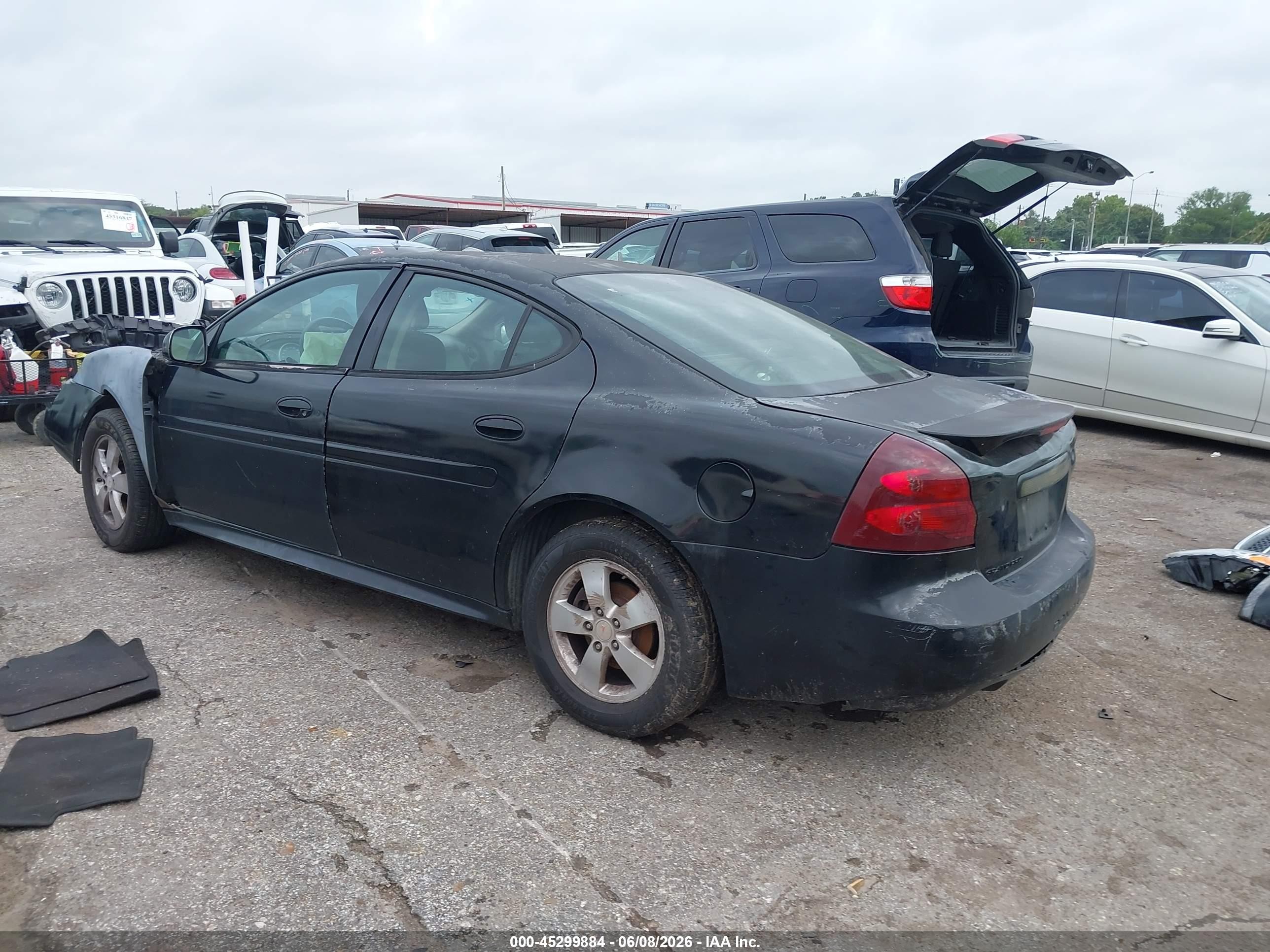 2007 Pontiac Grand Prix   Black vin: 2G2WP552671114178