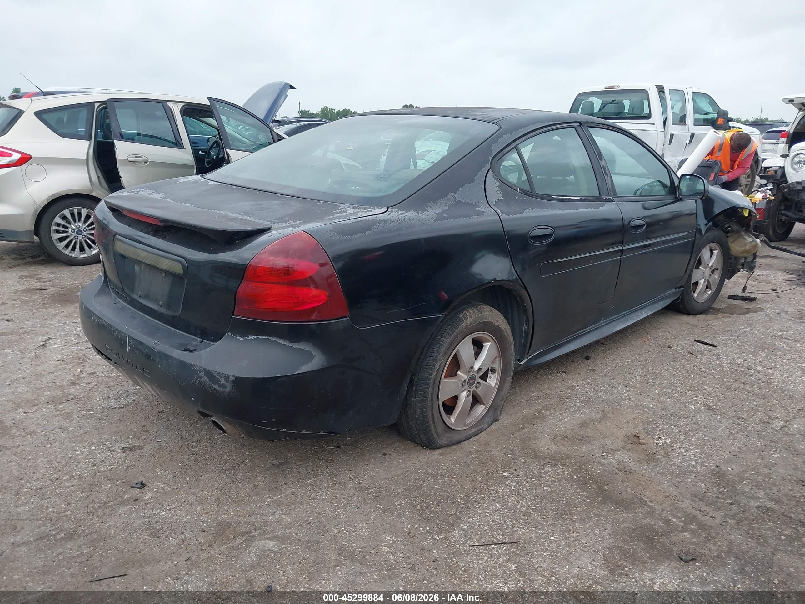 2007 Pontiac Grand Prix   Black vin: 2G2WP552671114178