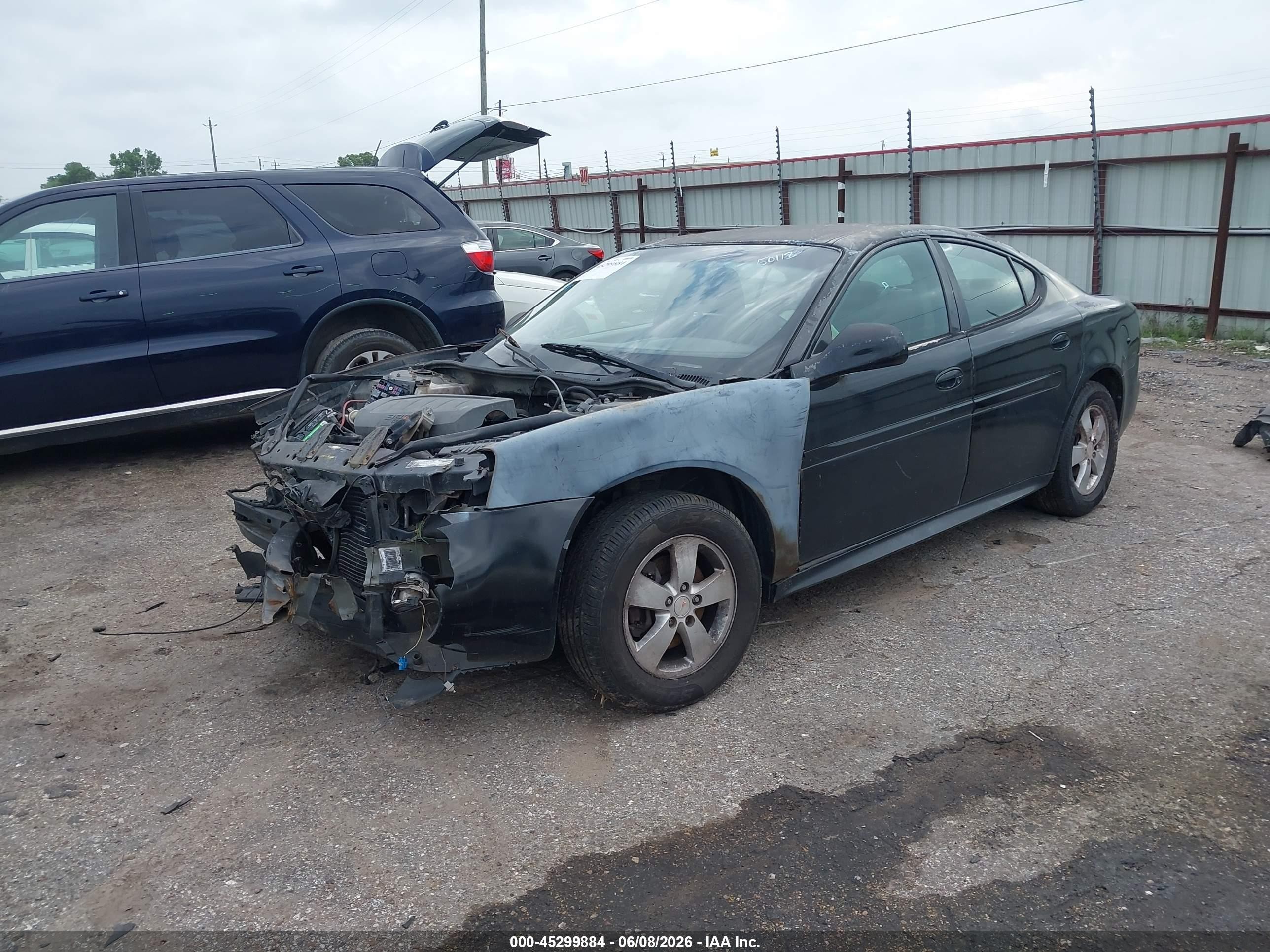 2007 Pontiac Grand Prix   Black vin: 2G2WP552671114178