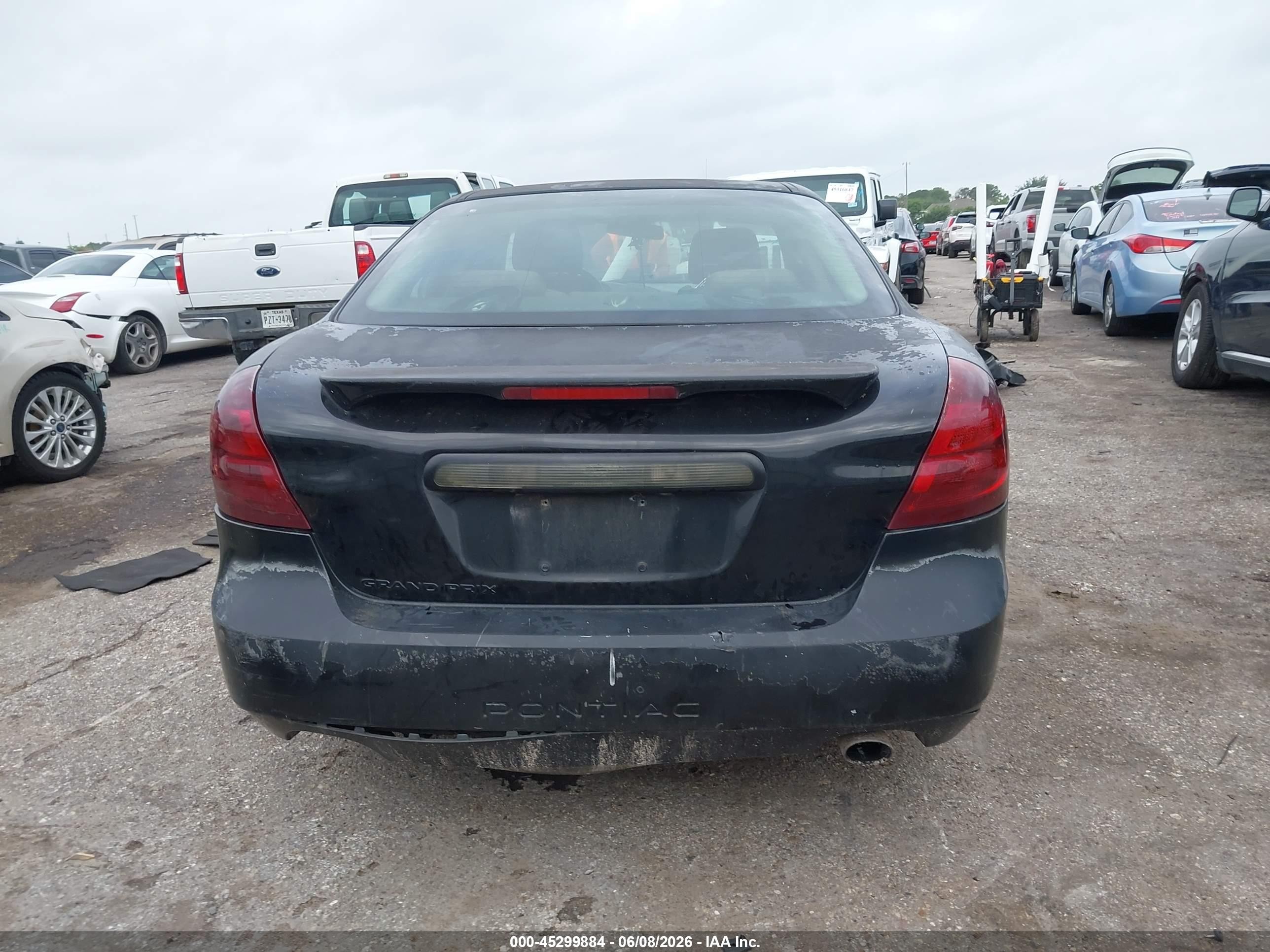 2007 Pontiac Grand Prix   Black vin: 2G2WP552671114178