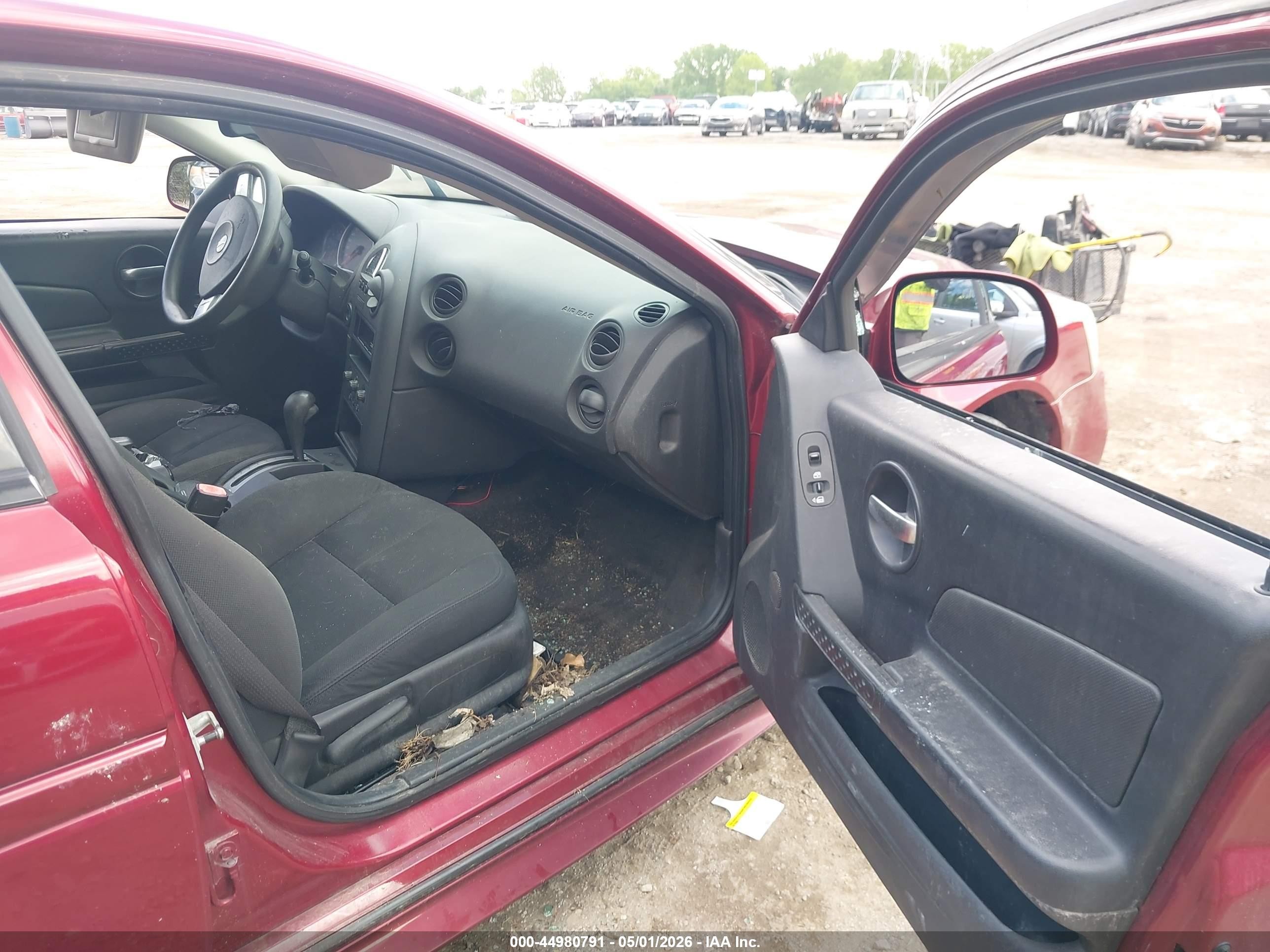 2007 Pontiac Grand Prix   Red vin: 2G2WP552671180729