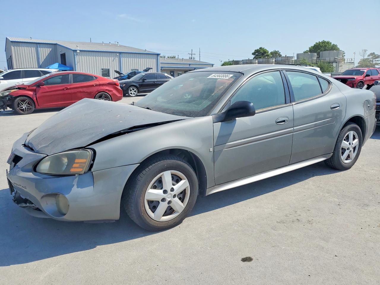 2007 Pontiac Grand Prix Серый vin: 2G2WP552671215723