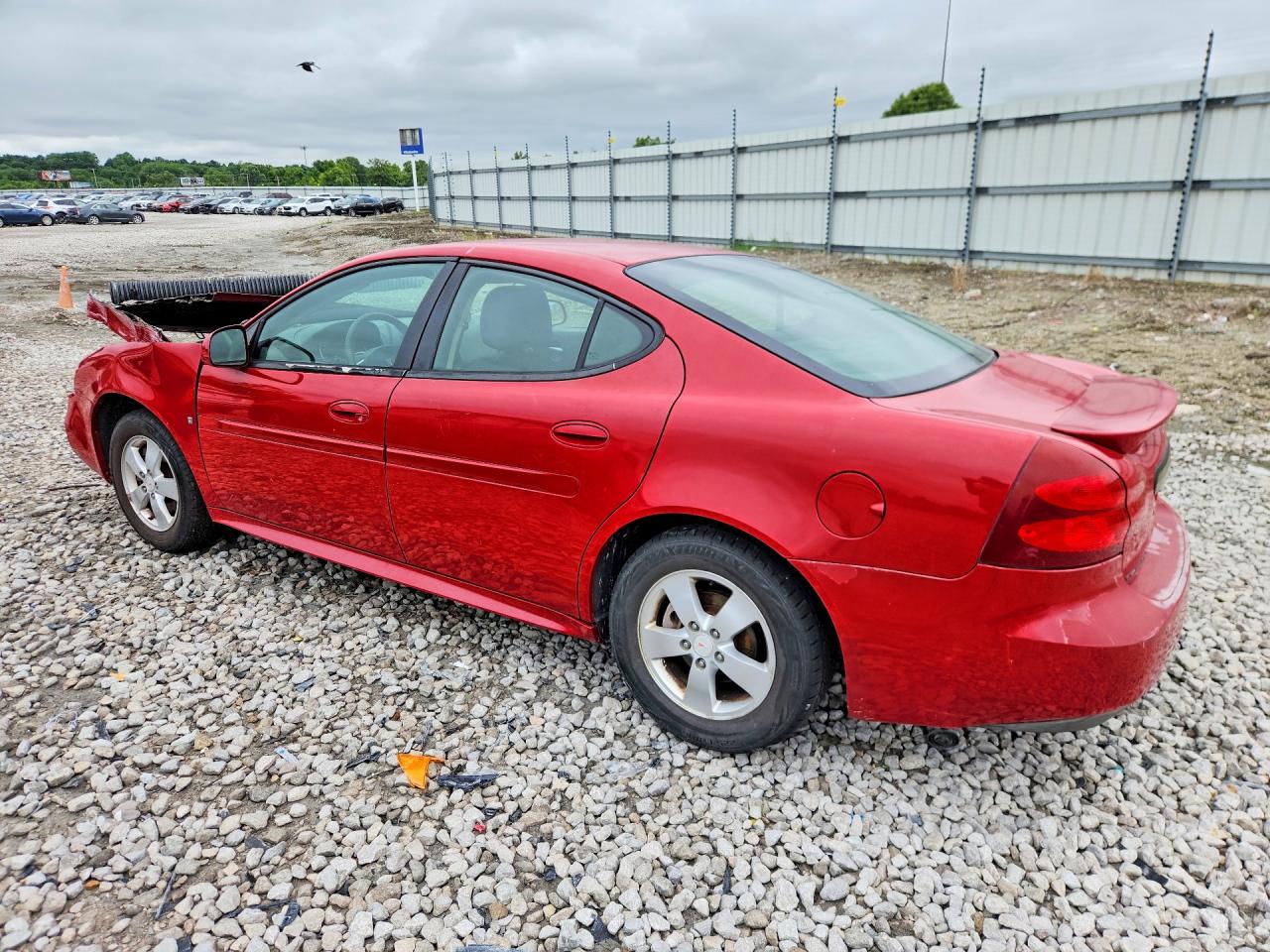 2008 Pontiac Grand Prix Red vin: 2G2WP552681169280