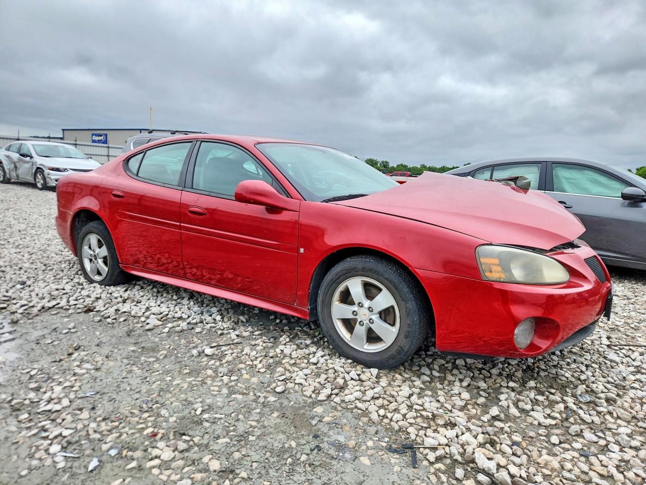 2008 Pontiac Grand Prix Red vin: 2G2WP552681169280