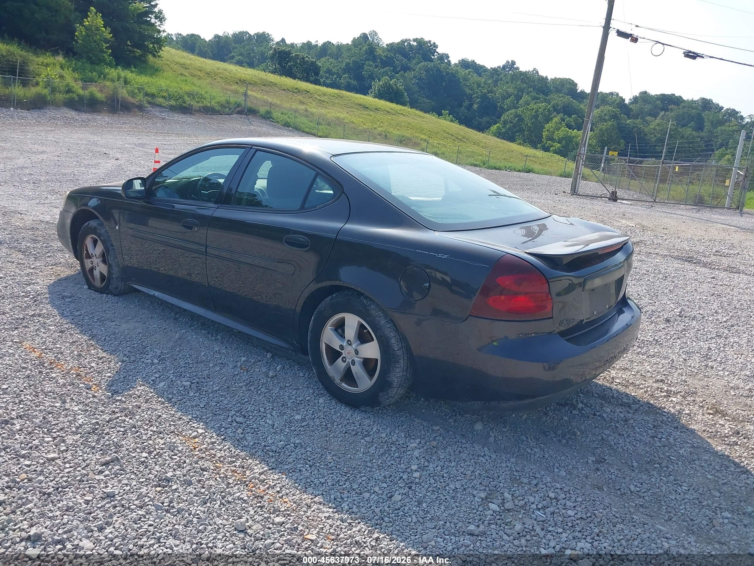 2008 Pontiac Grand Prix   Brown vin: 2G2WP552681181154
