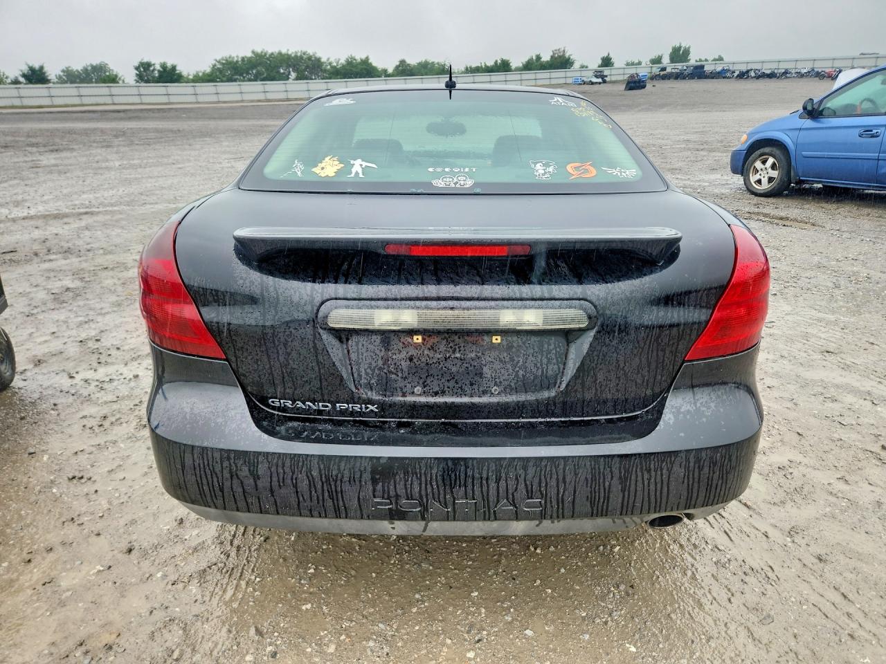 2006 Pontiac Grand Prix Black vin: 2G2WP552761270678