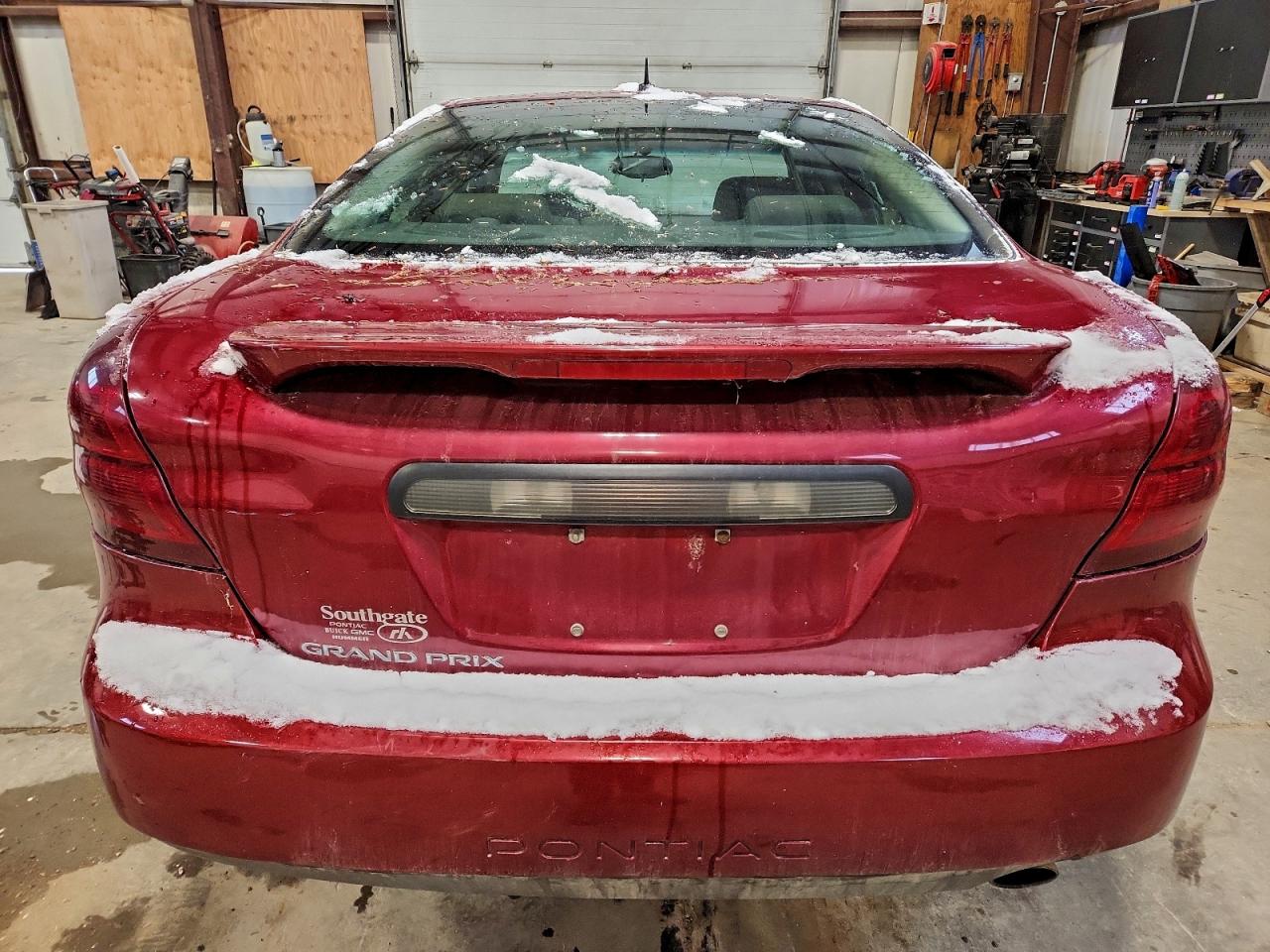 2007 Pontiac Grand Prix Red vin: 2G2WP552771195630
