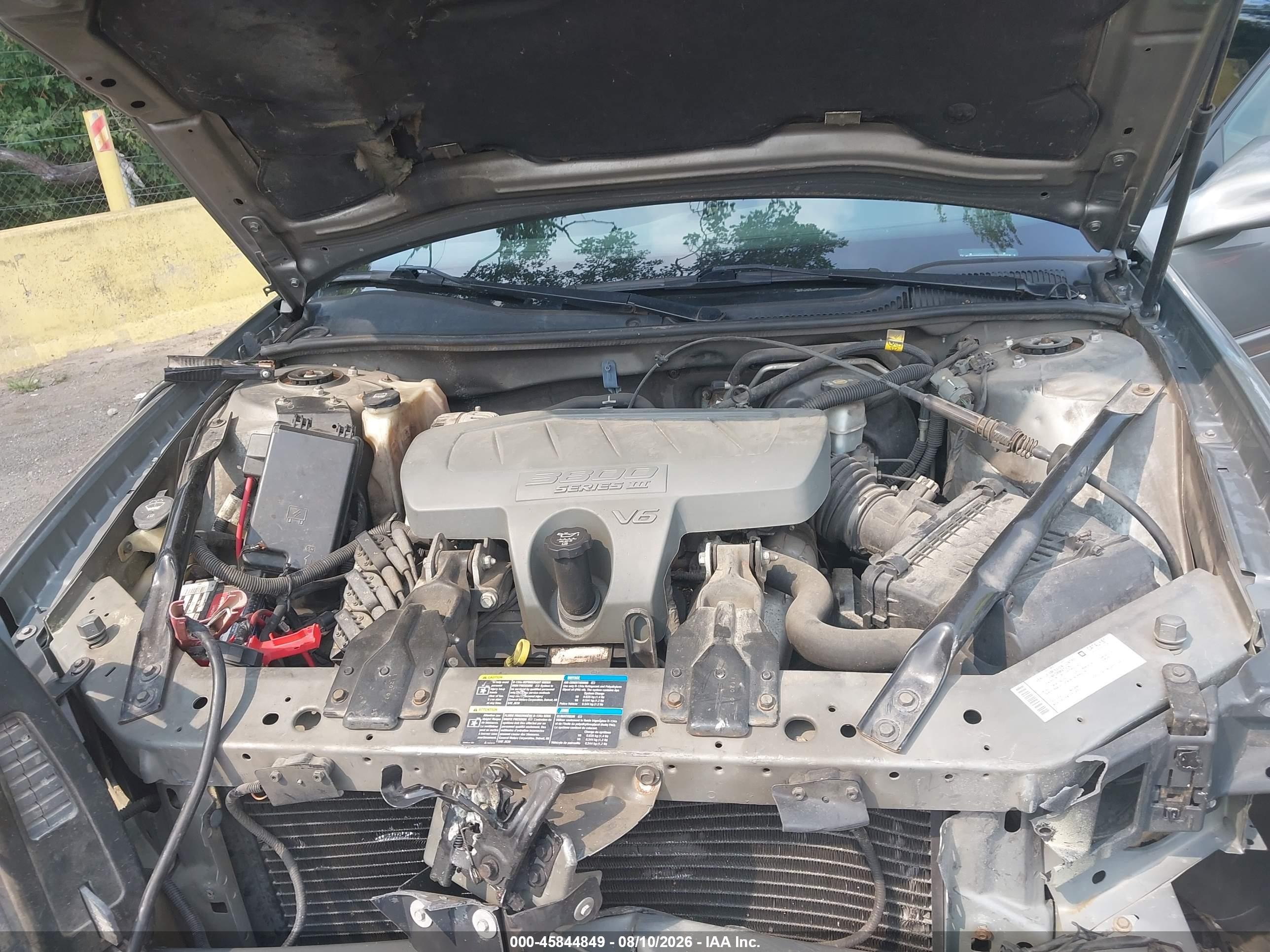 2008 Pontiac Grand Prix   Серый vin: 2G2WP552781106690