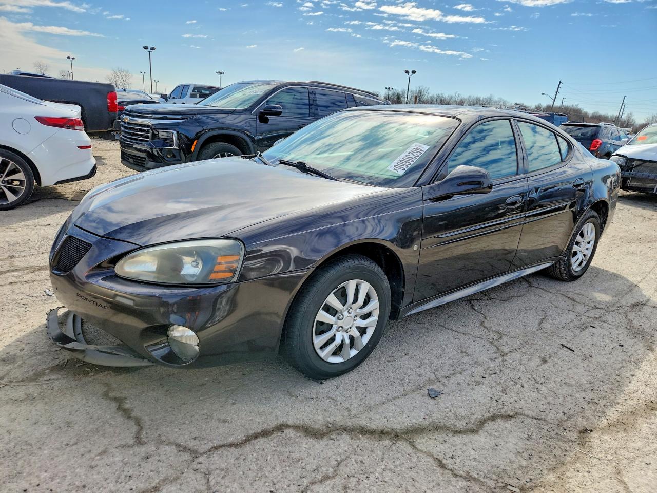 2008 Pontiac Grand Prix Угольный vin: 2G2WP552781187352