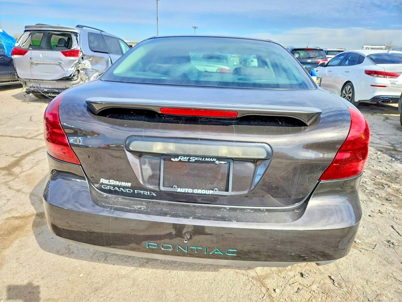 2008 Pontiac Grand Prix Угольный vin: 2G2WP552781187352