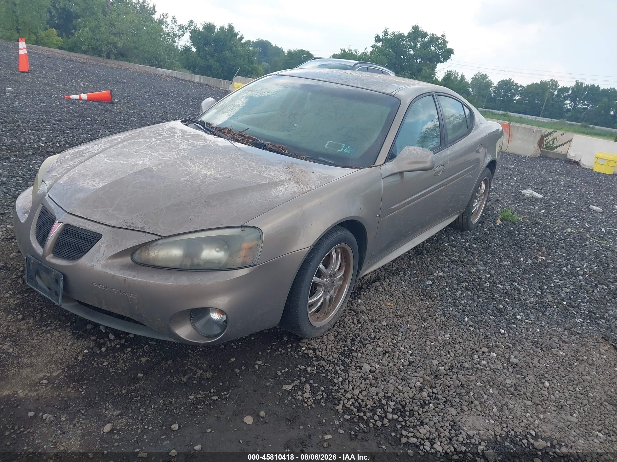 2006 Pontiac Grand Prix   Dark Brown vin: 2G2WP552861125505