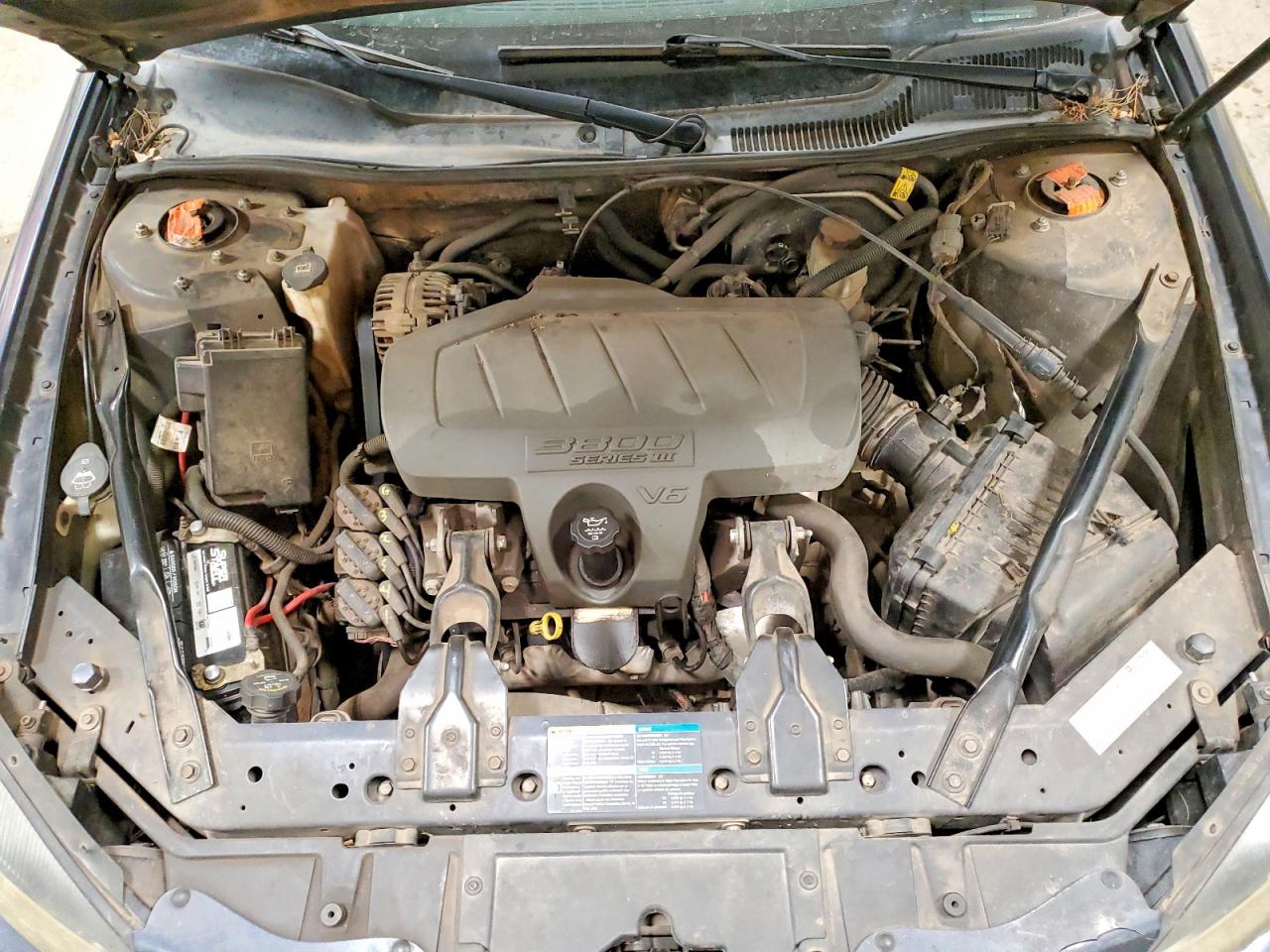 2008 Pontiac Grand Prix Charcoal vin: 2G2WP552881128357