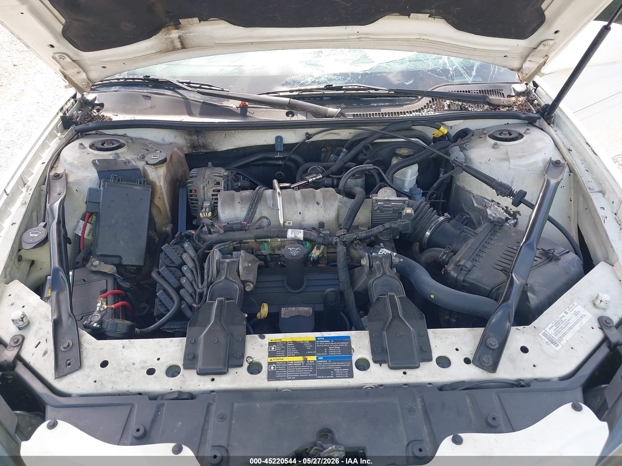 2007 Pontiac Grand Prix   Белый vin: 2G2WP552971126177