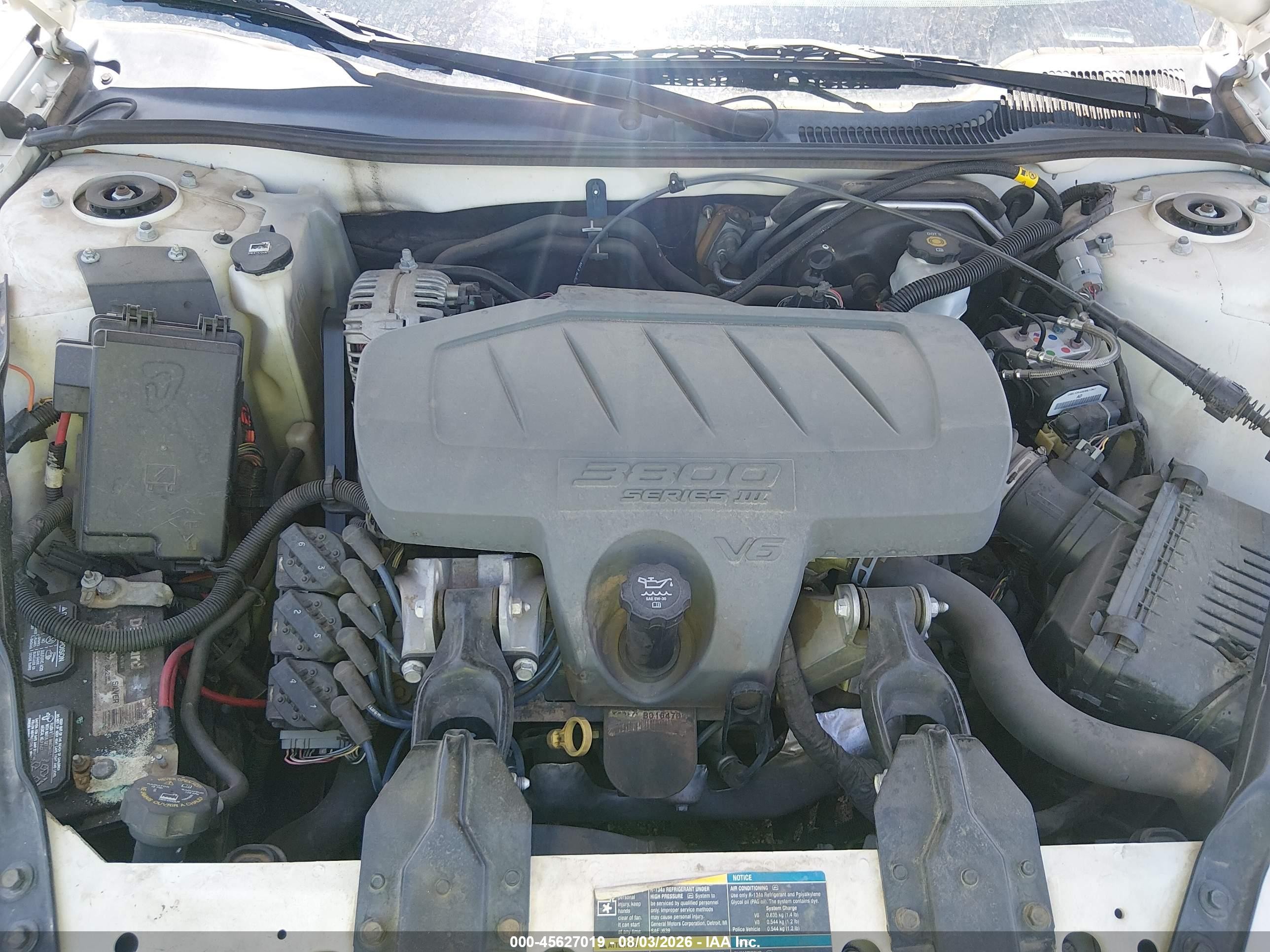 2007 Pontiac Grand Prix   Белый vin: 2G2WP552971212234
