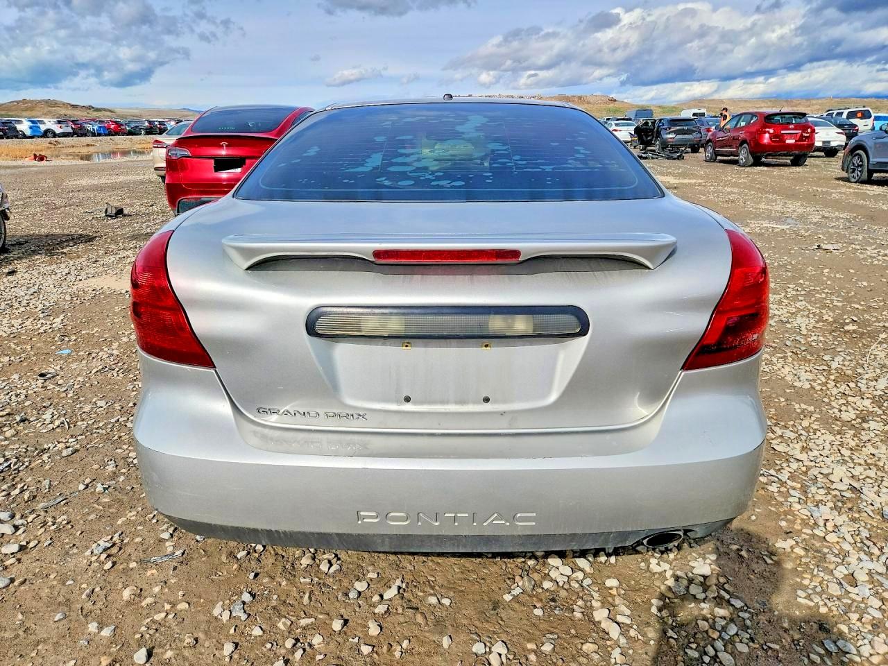 2008 Pontiac Grand Prix Серебряный vin: 2G2WP552981182590