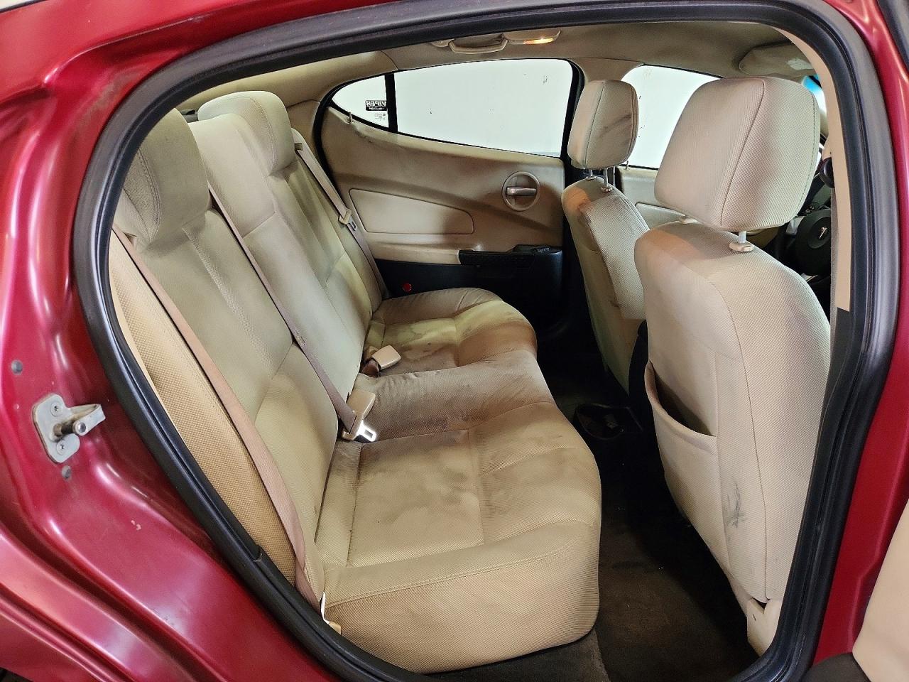 2006 Pontiac Grand Prix Красный vin: 2G2WP552X61130401