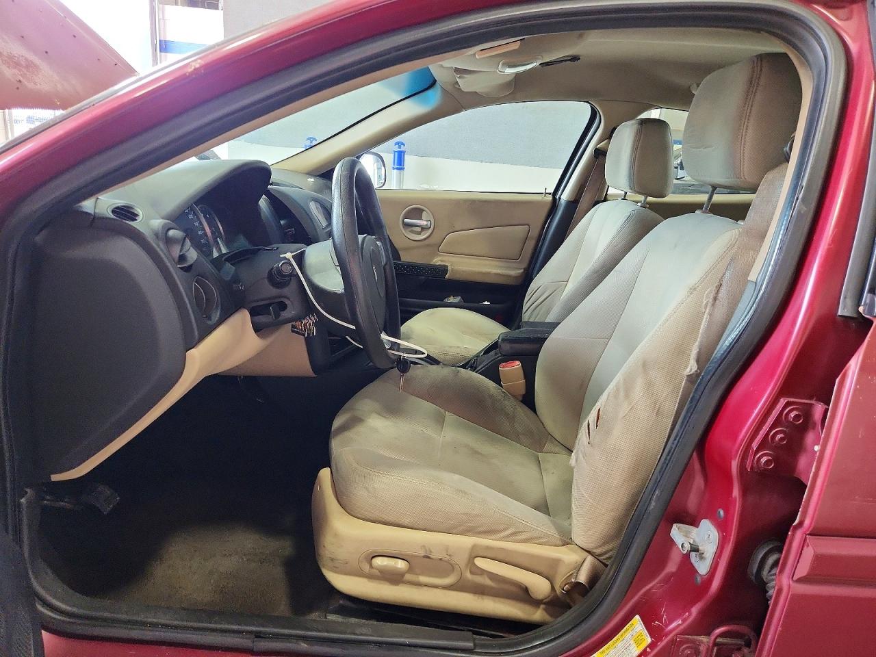 2006 Pontiac Grand Prix Красный vin: 2G2WP552X61130401