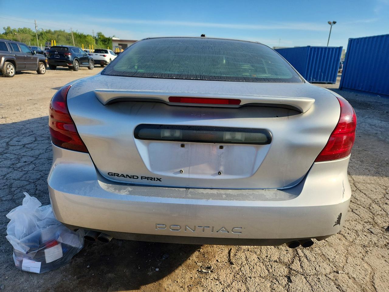 2006 Pontiac Grand Prix Silver vin: 2G2WP552X61198519