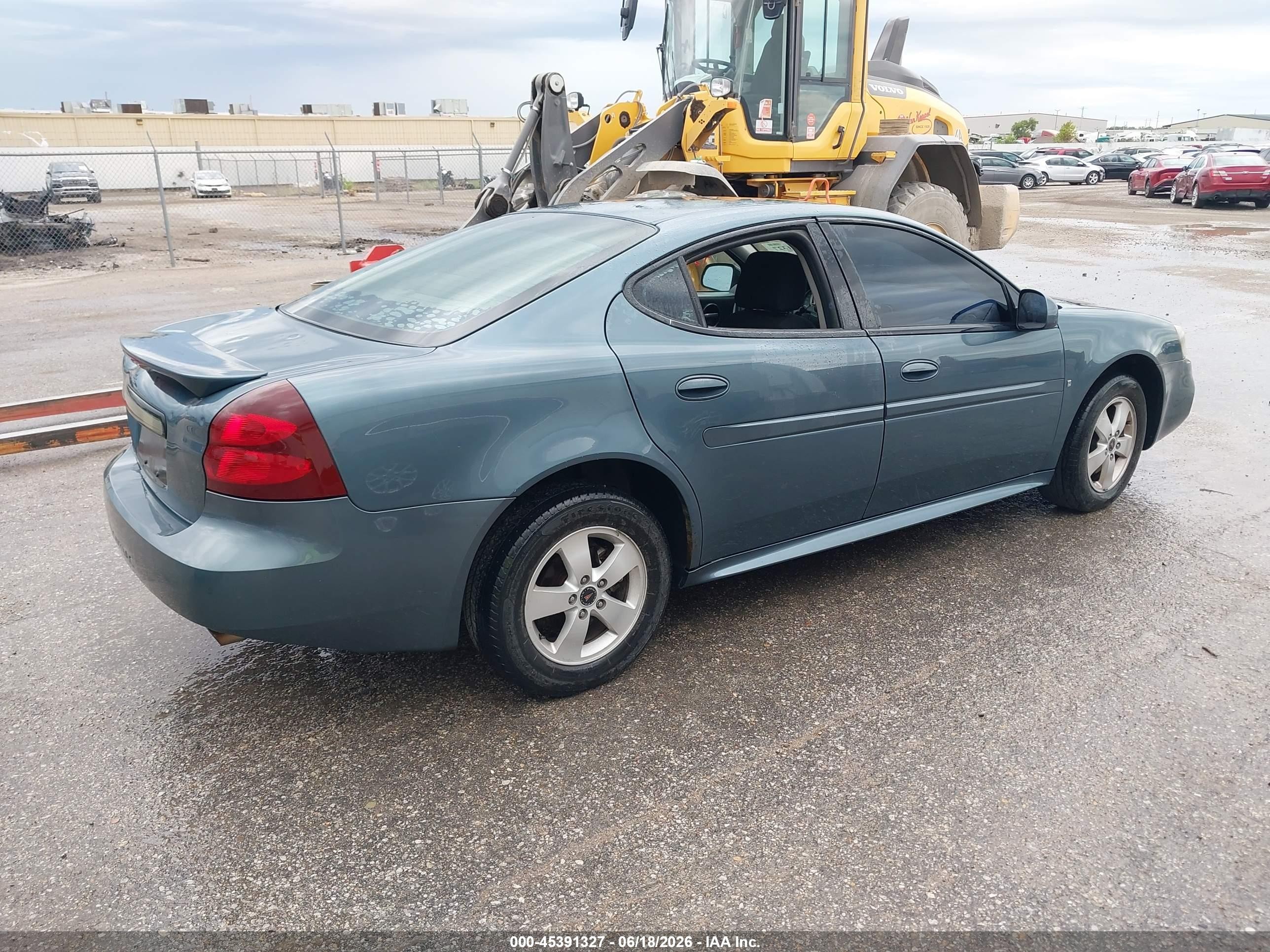 2006 Pontiac Grand Prix   Green vin: 2G2WP552X61264972