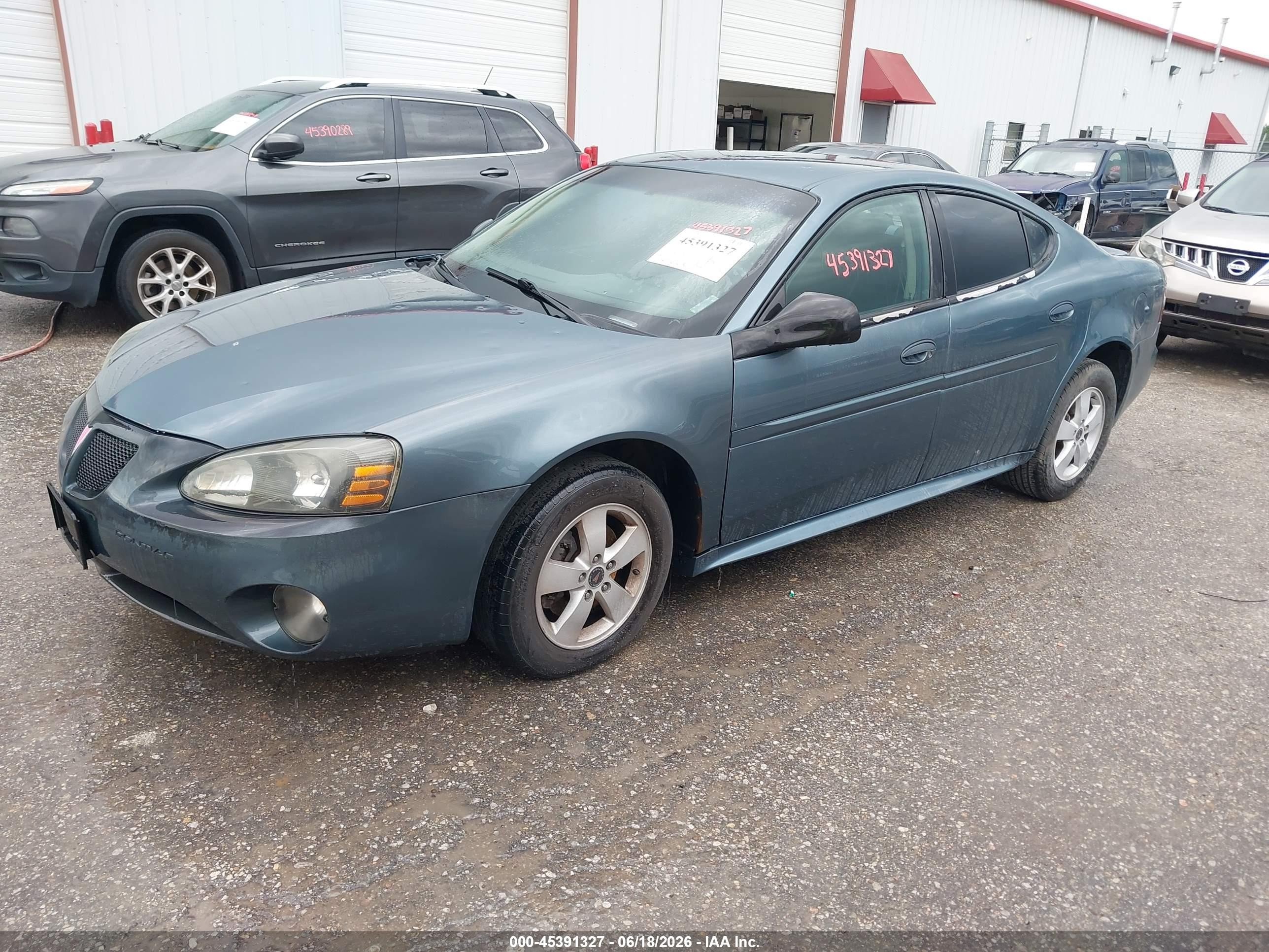 2006 Pontiac Grand Prix   Green vin: 2G2WP552X61264972