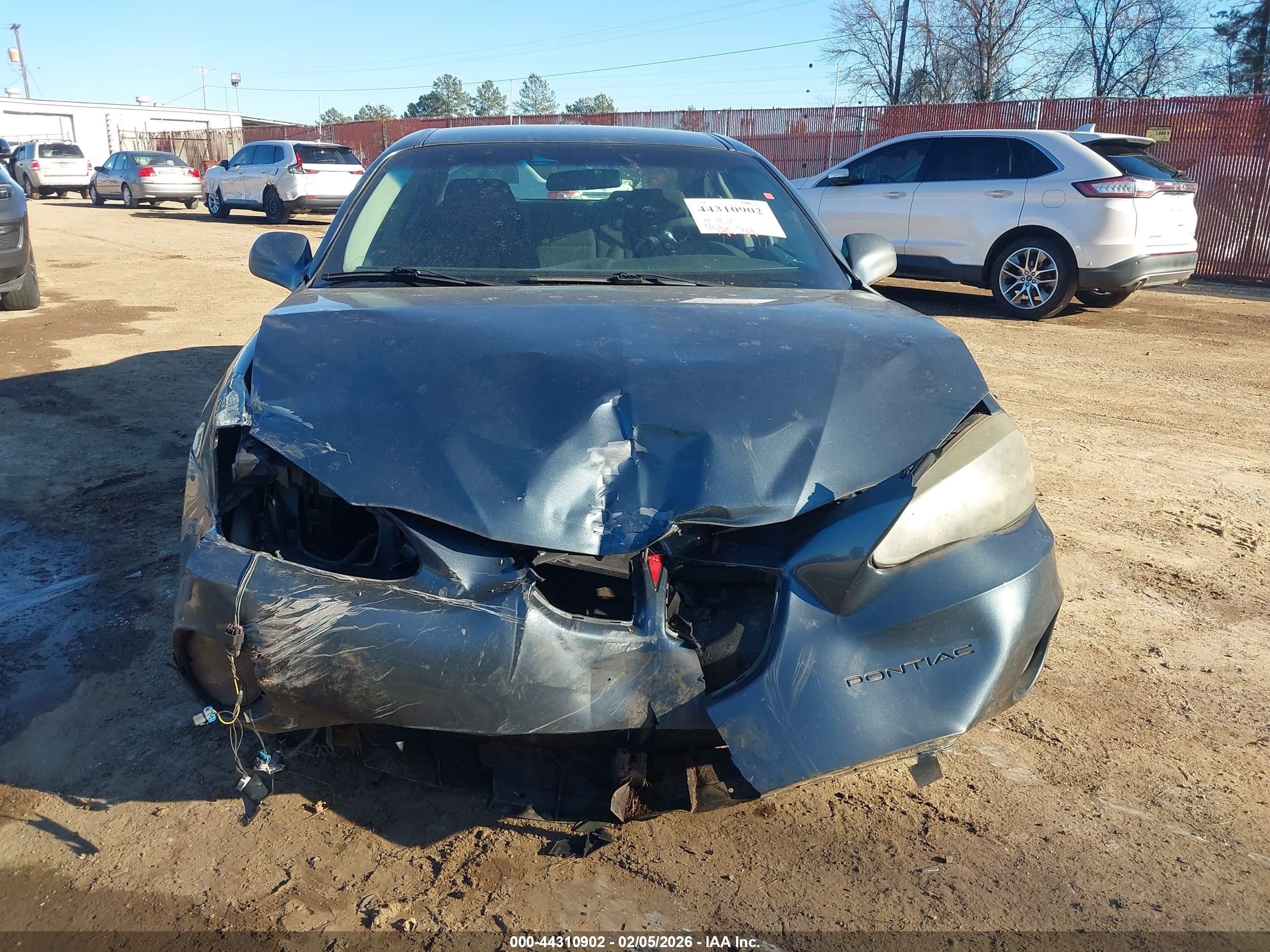 2007 Pontiac Grand Prix   Light Blue vin: 2G2WP552X71111137