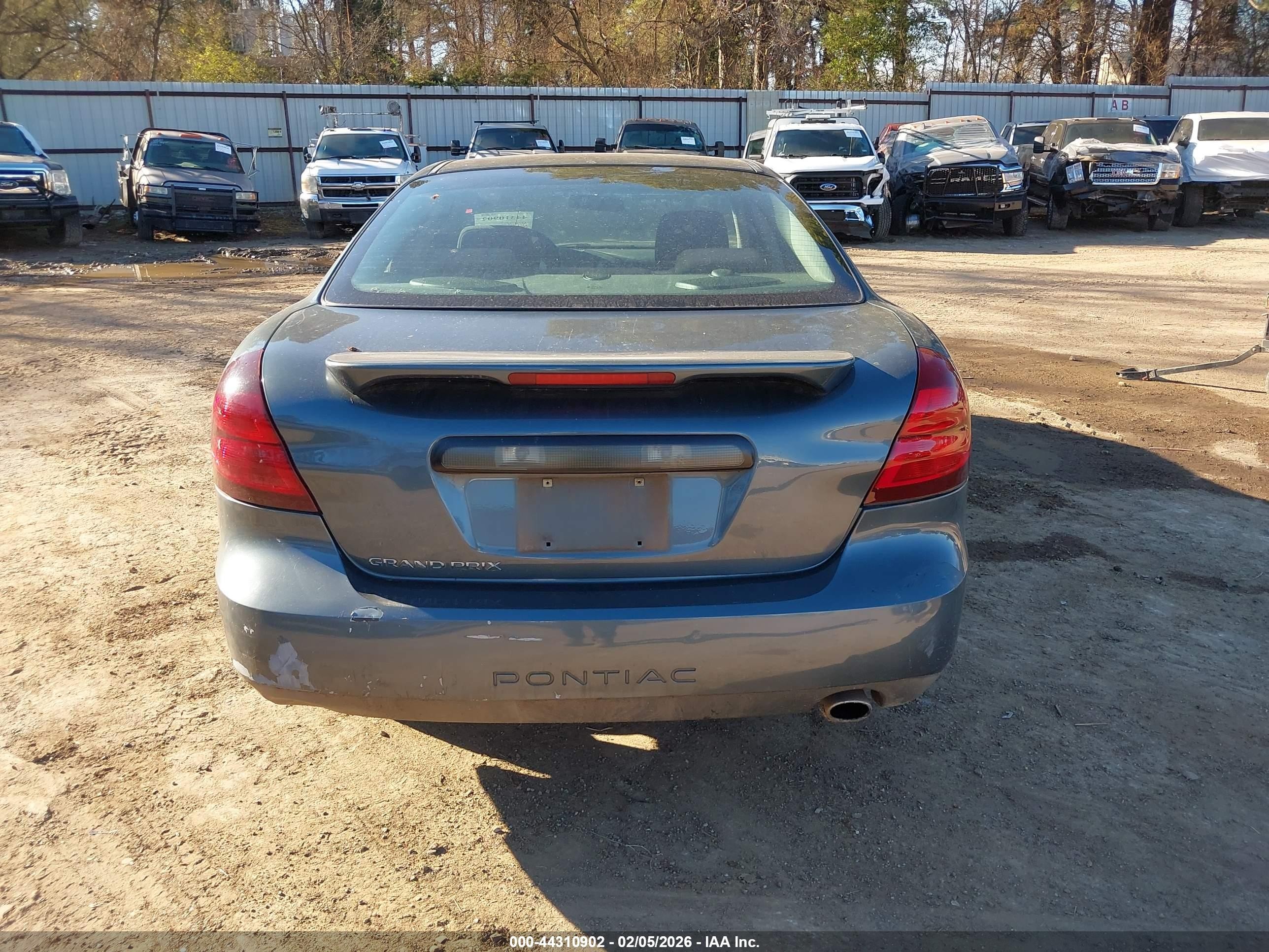 2007 Pontiac Grand Prix   Light Blue vin: 2G2WP552X71111137