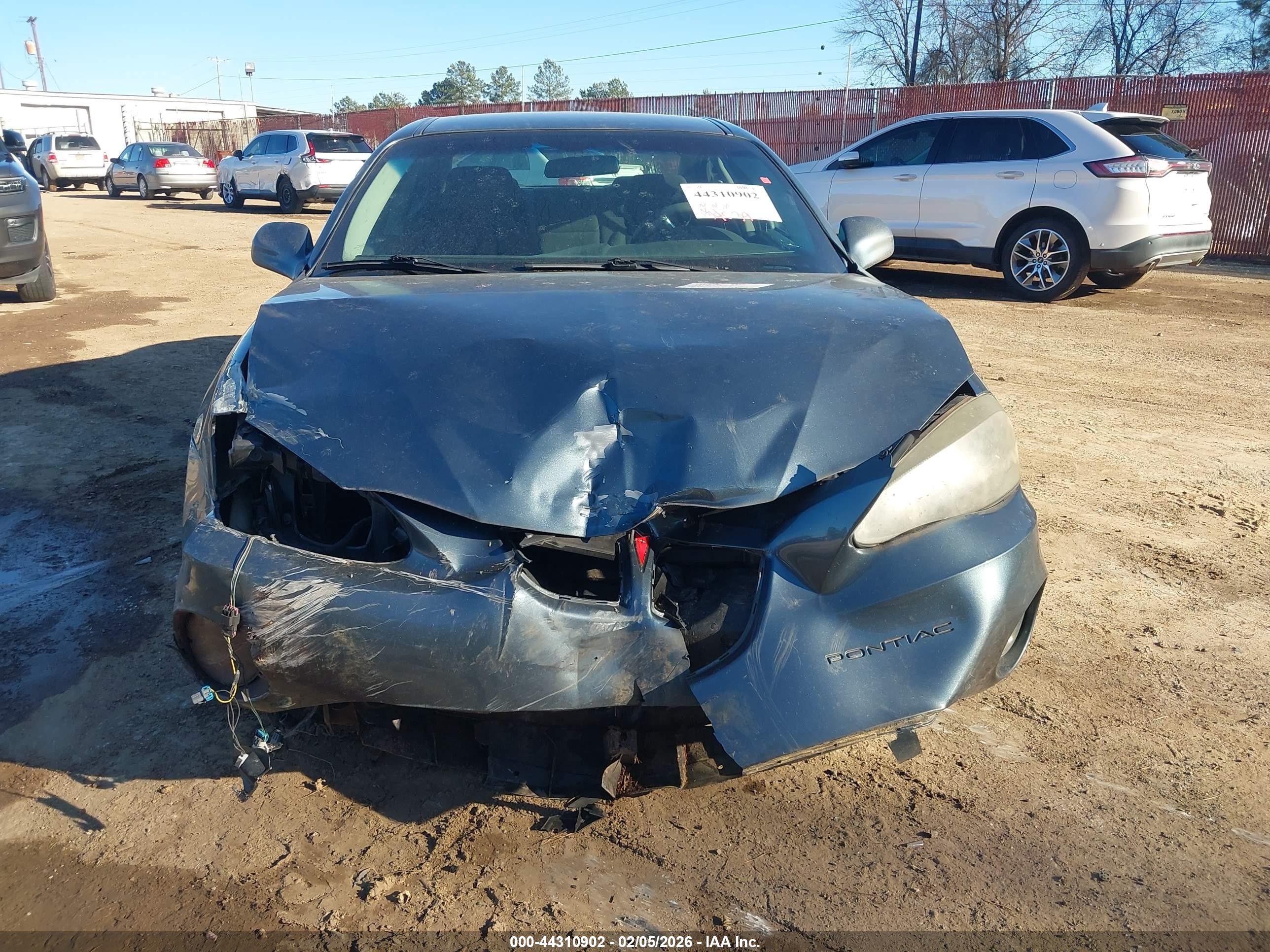 2007 Pontiac Grand Prix   Light Blue vin: 2G2WP552X71111137