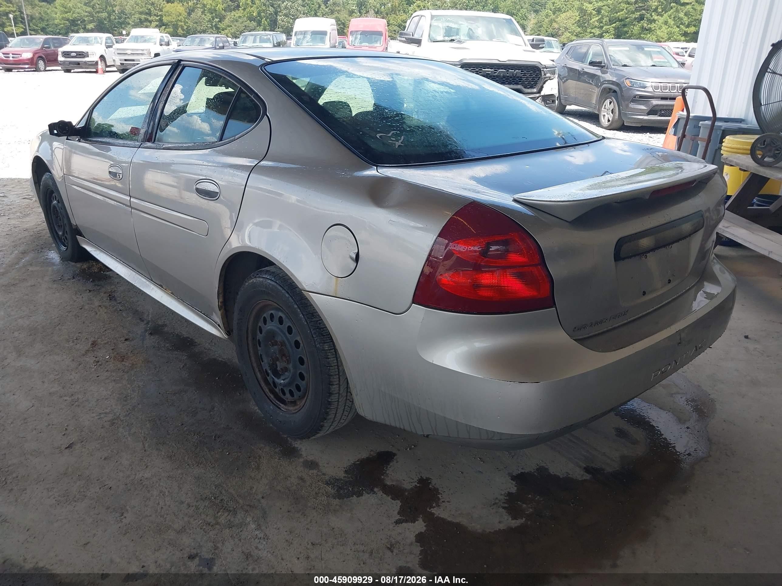 2008 Pontiac Grand Prix Серебряный vin: 2G2WP552X81136539