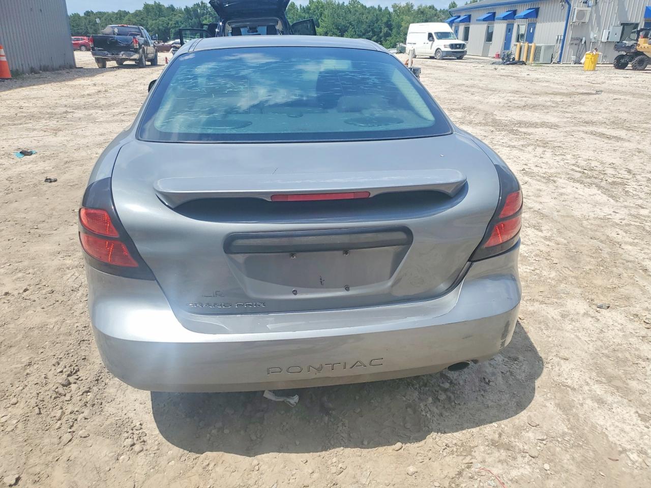 2008 Pontiac Grand Prix Gray vin: 2G2WP552X81145578