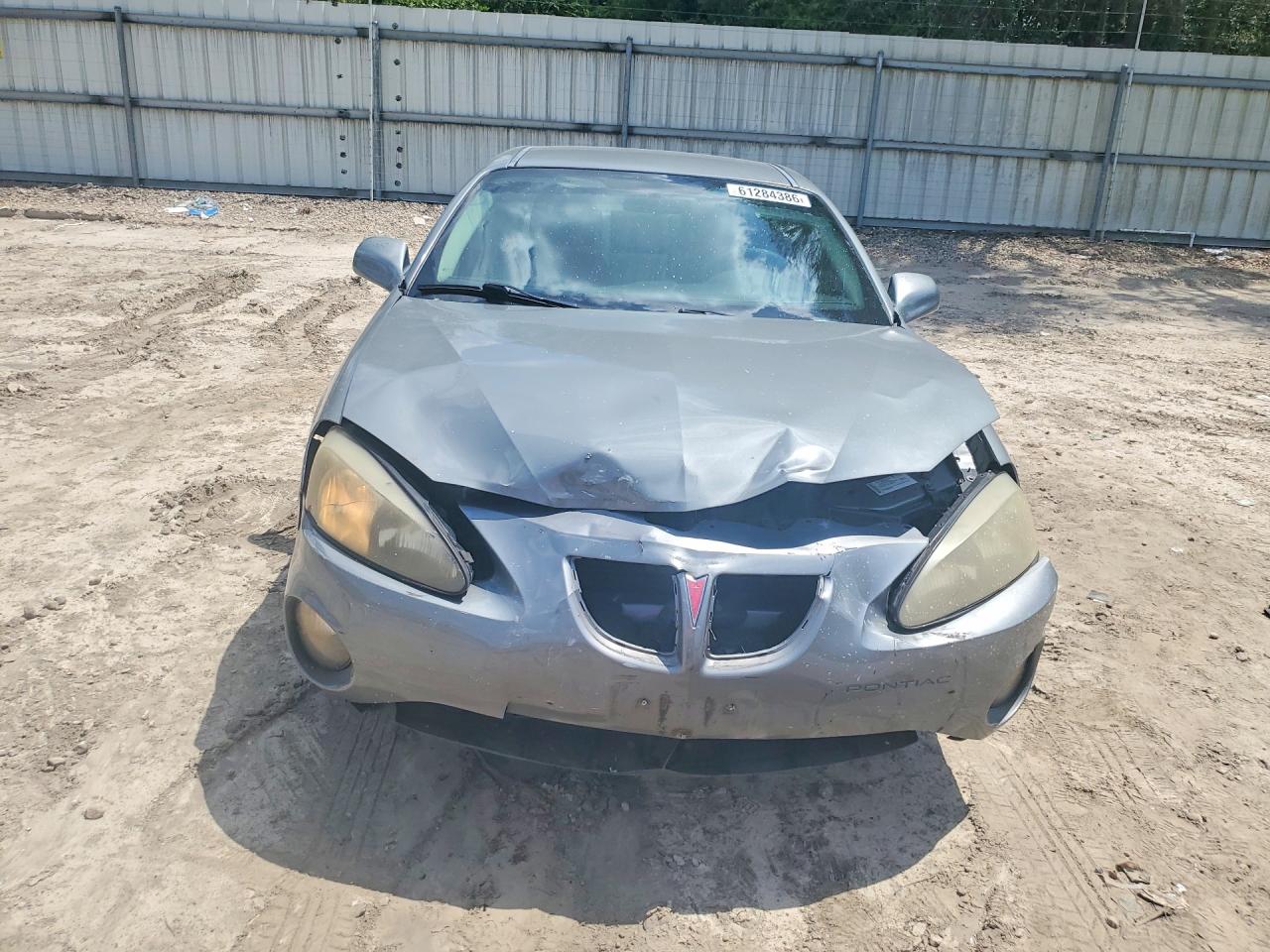 2008 Pontiac Grand Prix Gray vin: 2G2WP552X81145578