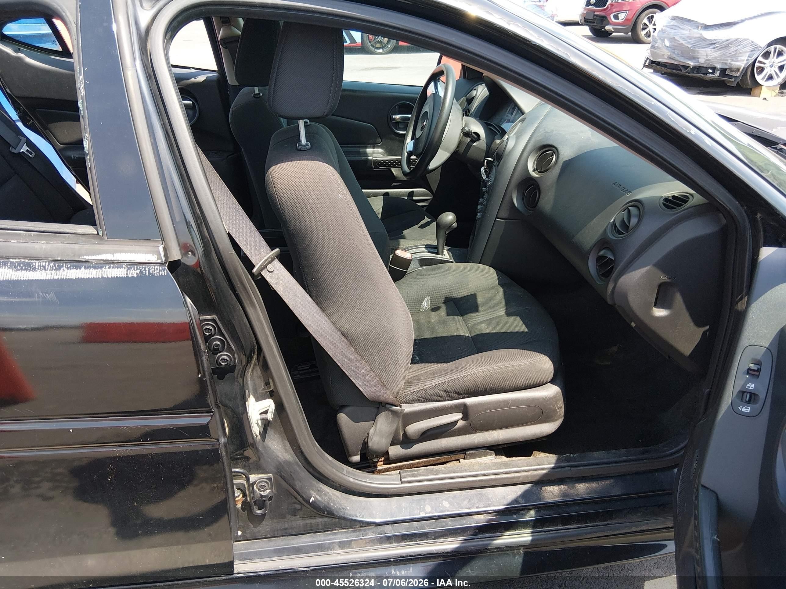 2008 Pontiac Grand Prix Black vin: 2G2WP552X81158993