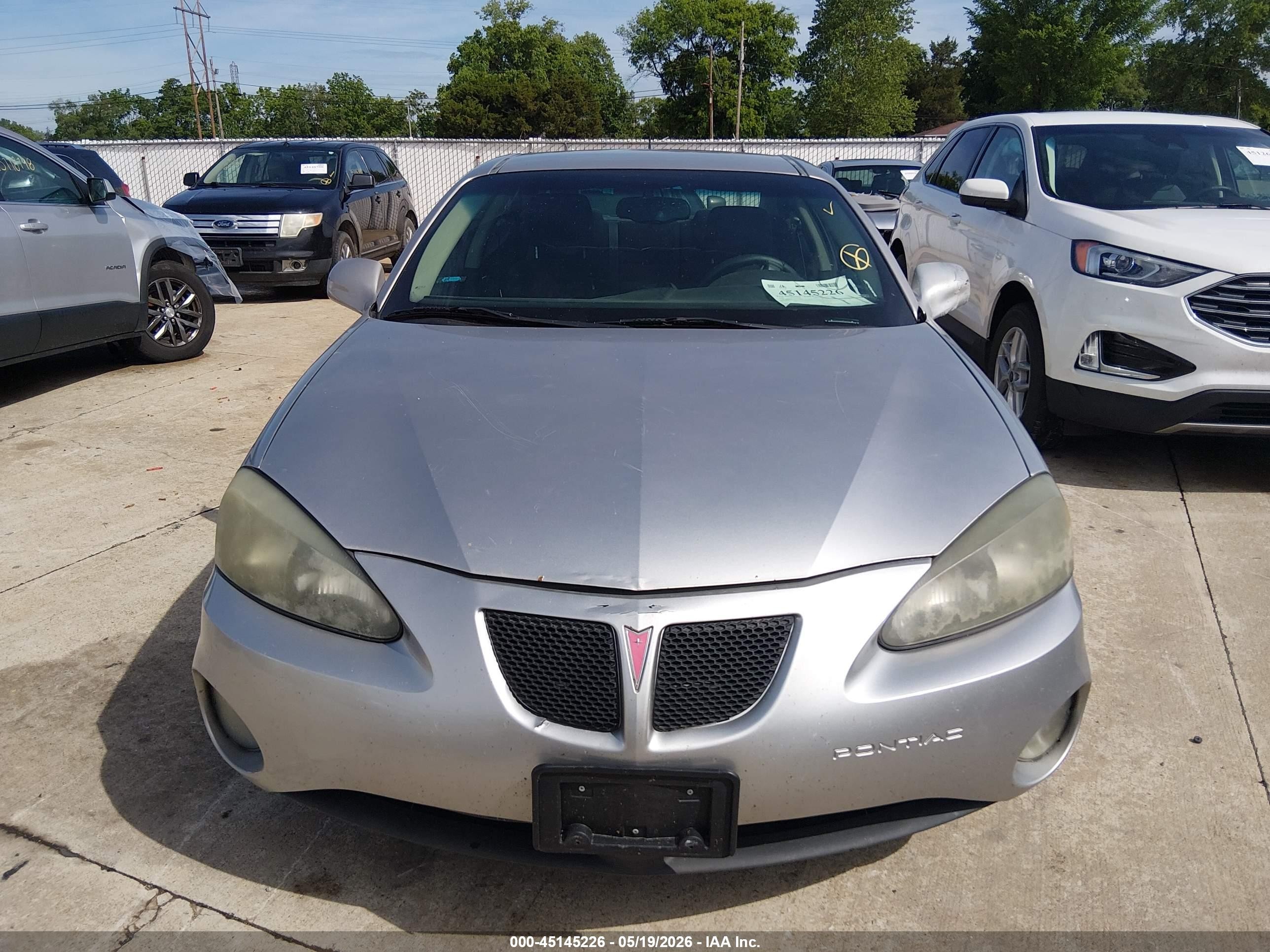 2006 Pontiac Grand Prix   Gray vin: 2G2WP582061135523