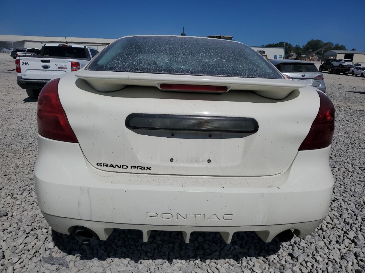 2006 Pontiac Grand Prix White vin: 2G2WP582261253508