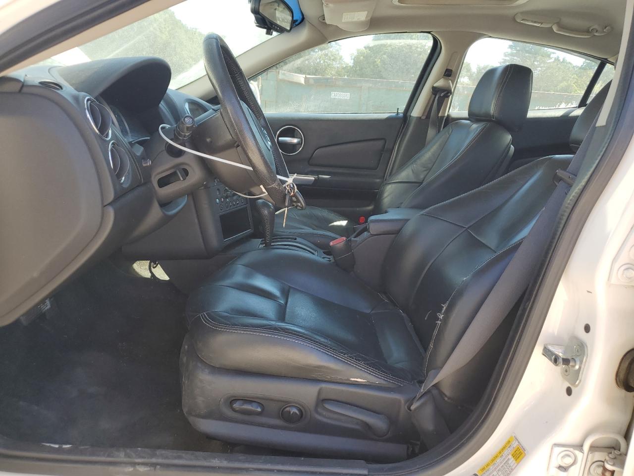 2006 Pontiac Grand Prix White vin: 2G2WP582261253508