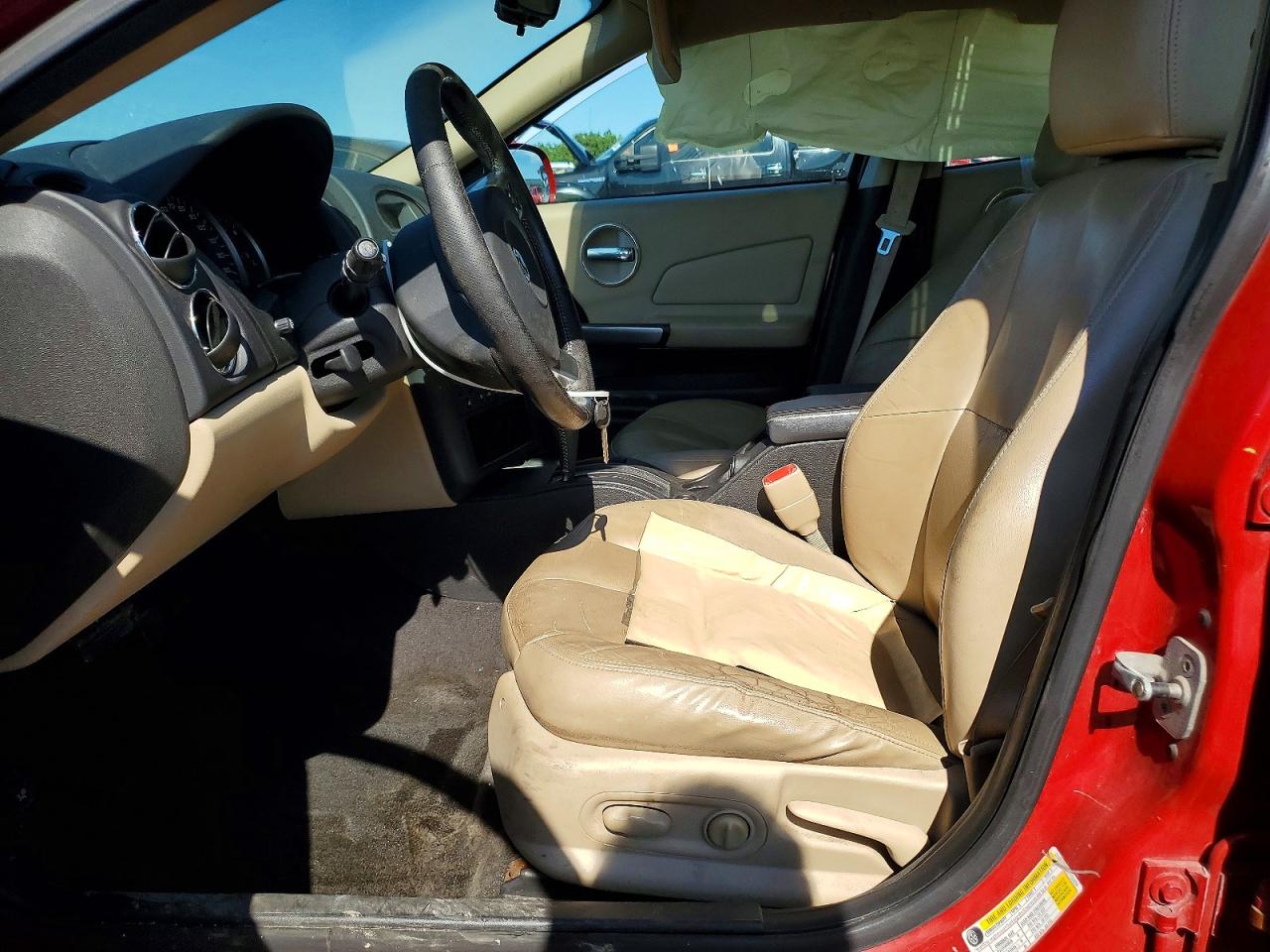 2008 Pontiac Grand Prix Красный vin: 2G2WP582781133058