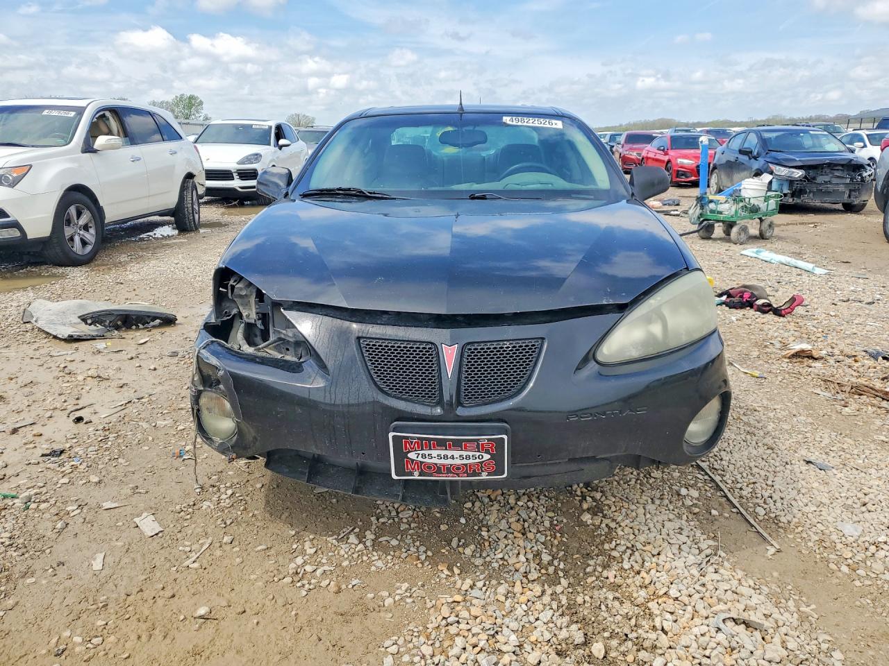 2004 Pontiac Grand Prix Gtp Black vin: 2G2WR524041326196