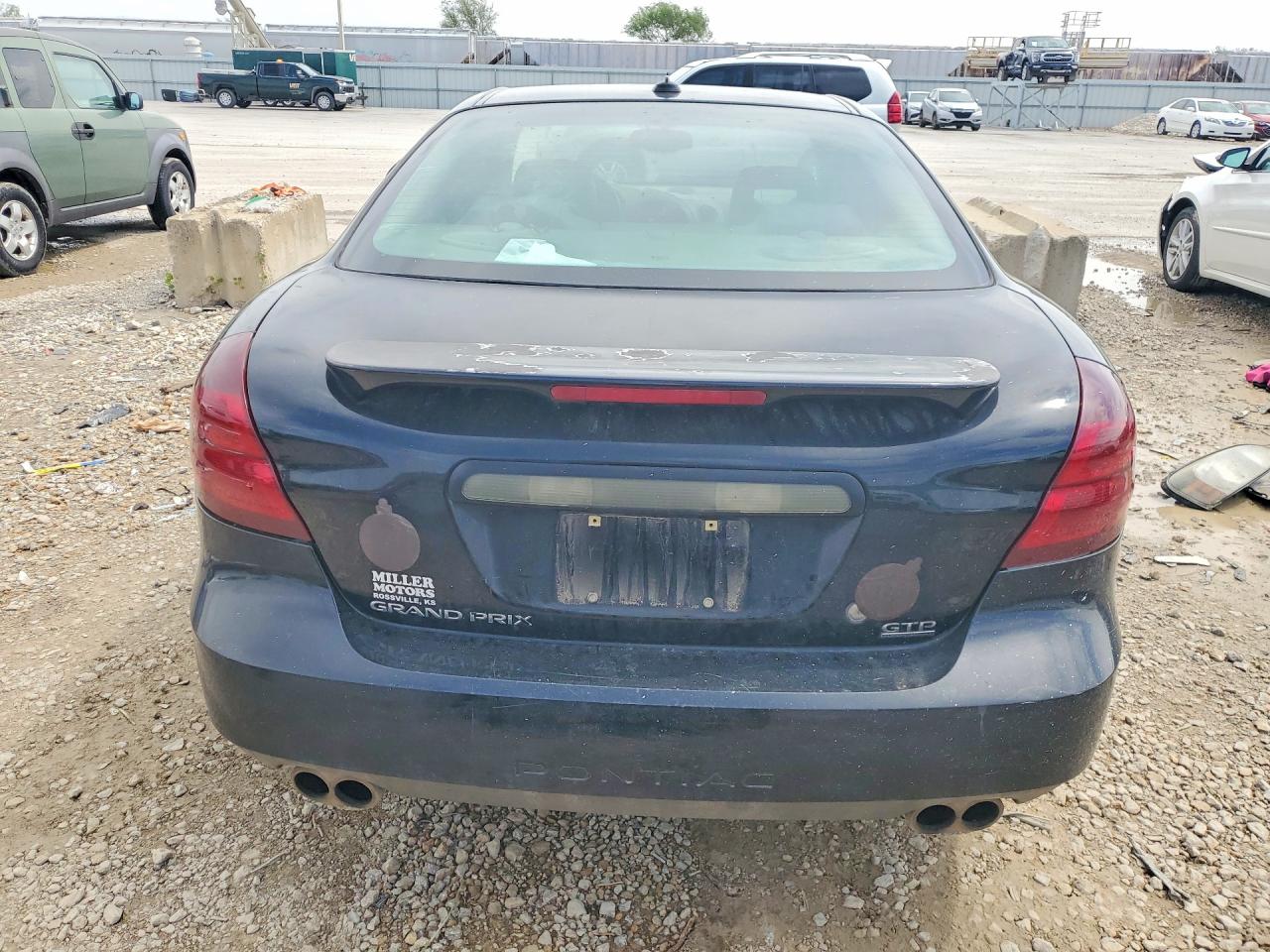 2004 Pontiac Grand Prix Gtp Black vin: 2G2WR524041326196